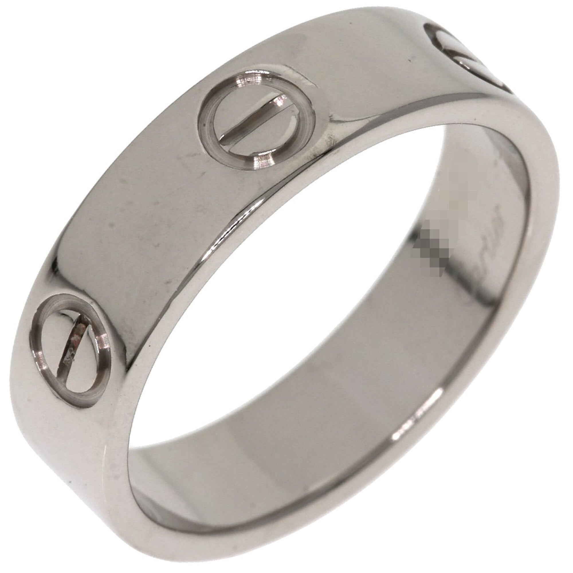 Cartier Love White Gold (18K) Band Ring (Pre-Owned)
