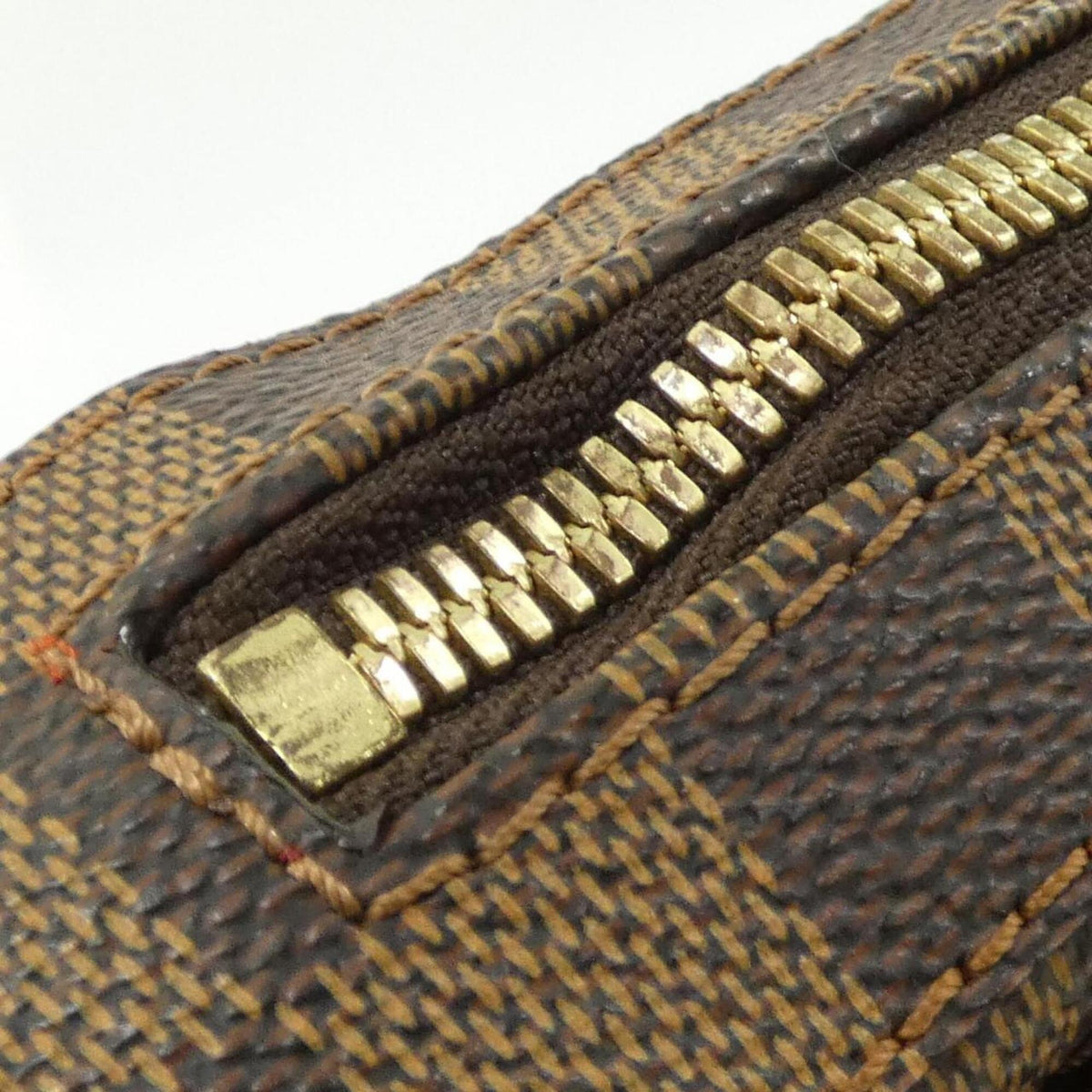 Louis Vuitton Damier Ebene Coated Canvas Shoulder Bag (Pre-Owned)