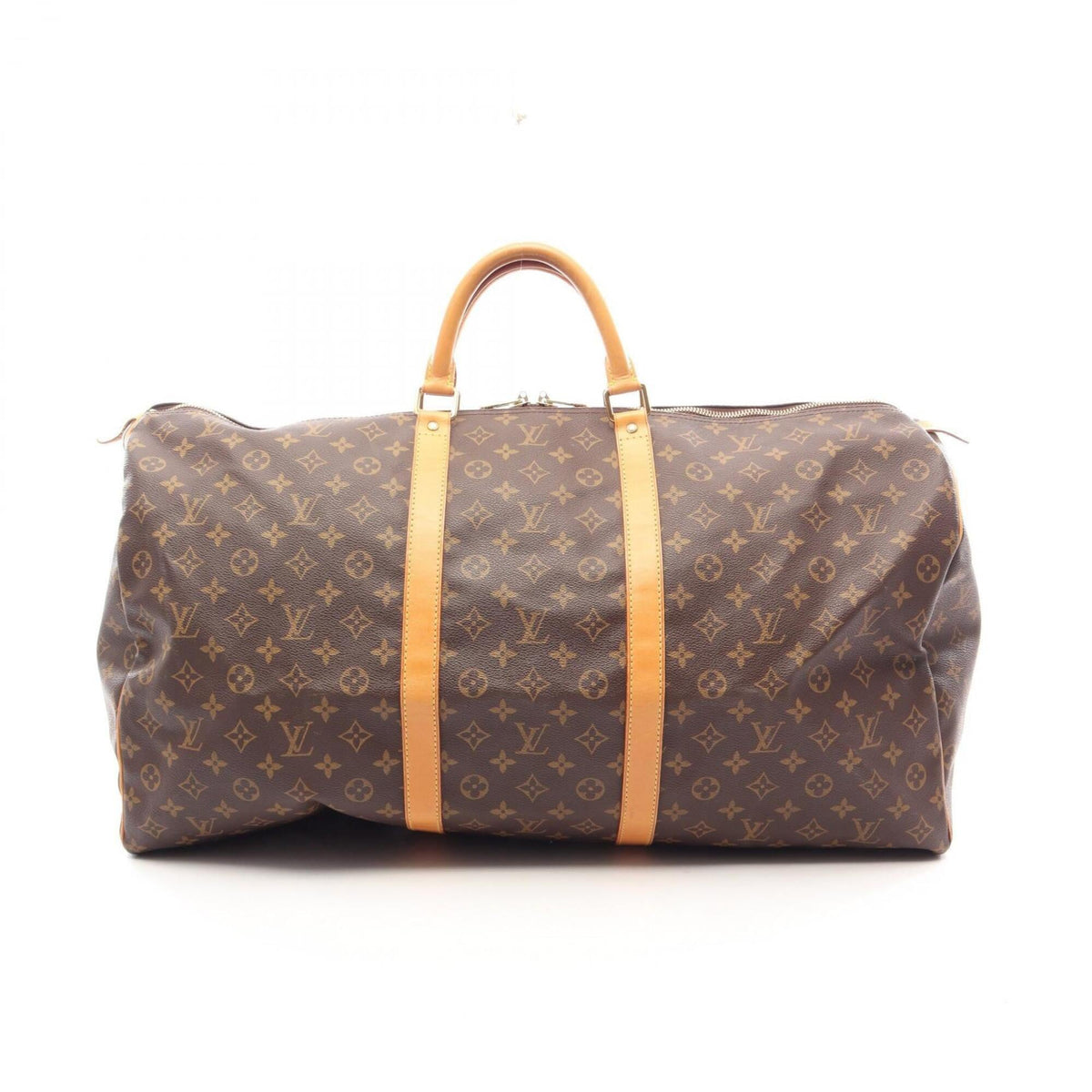 Louis Vuitton Brown Monogram Monogram Leather Boston Bag Handbag (Pre-Owned)