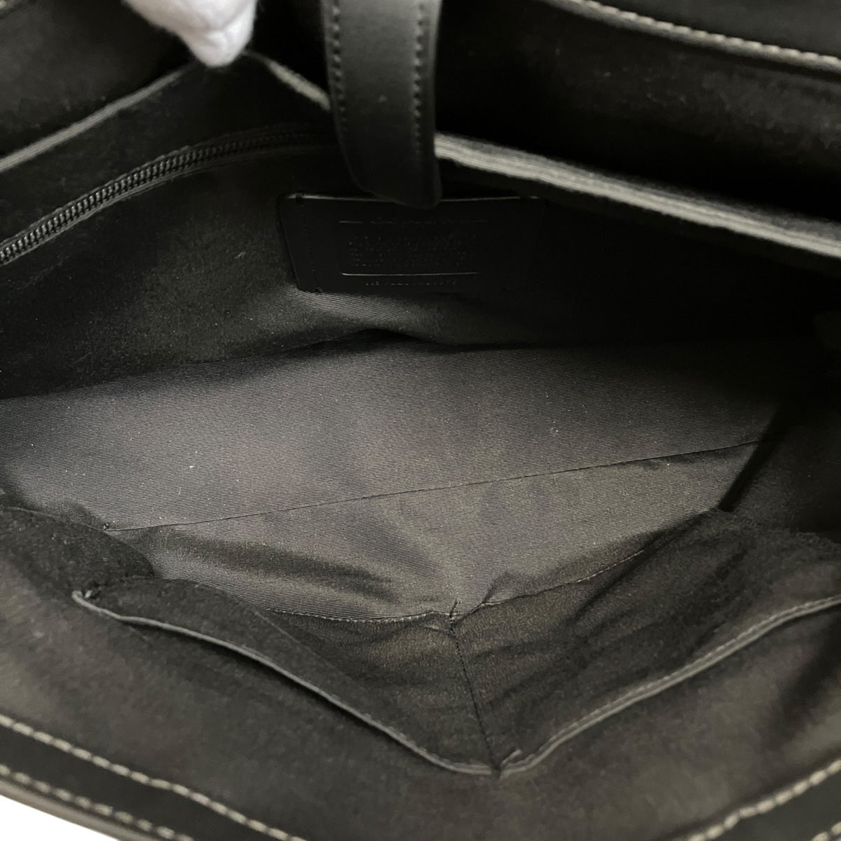 Coach Black Leather Briefcase (Pre-Owned)