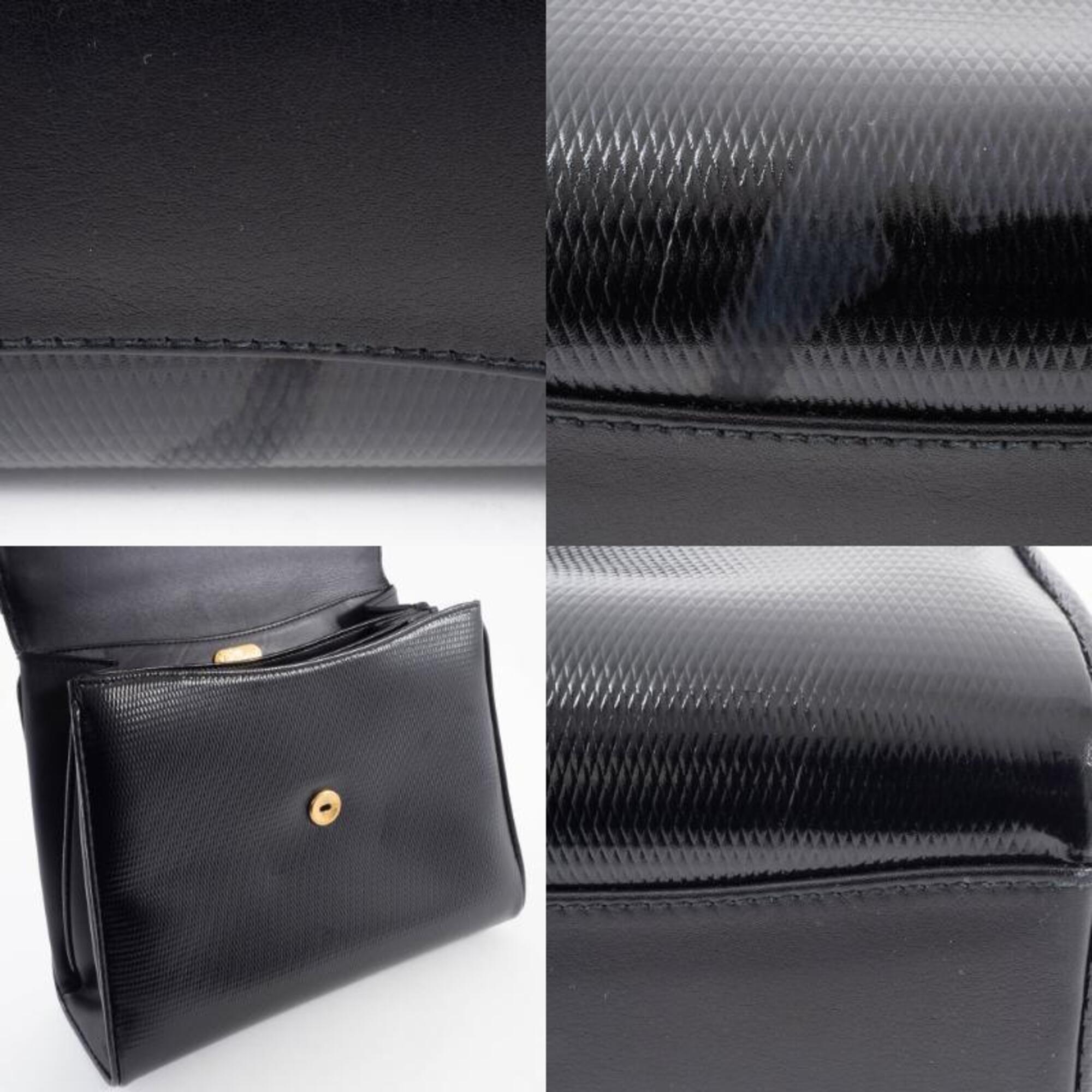 Gucci Black Leather Handbag (Pre-Owned)