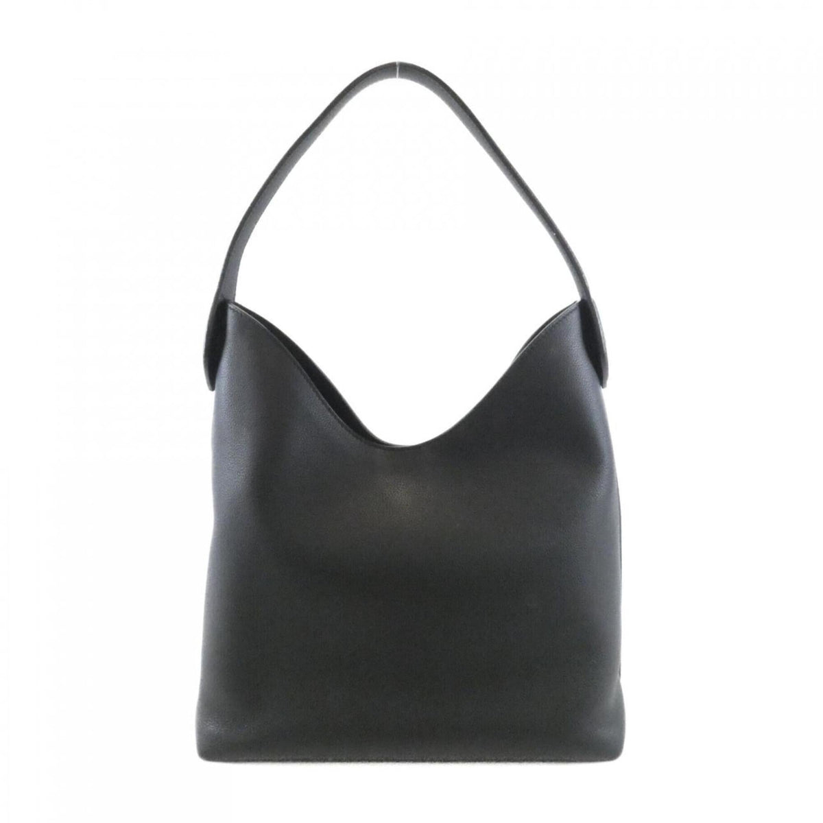 Louis Vuitton Black Leather Shoulder Bag (Pre-Owned)