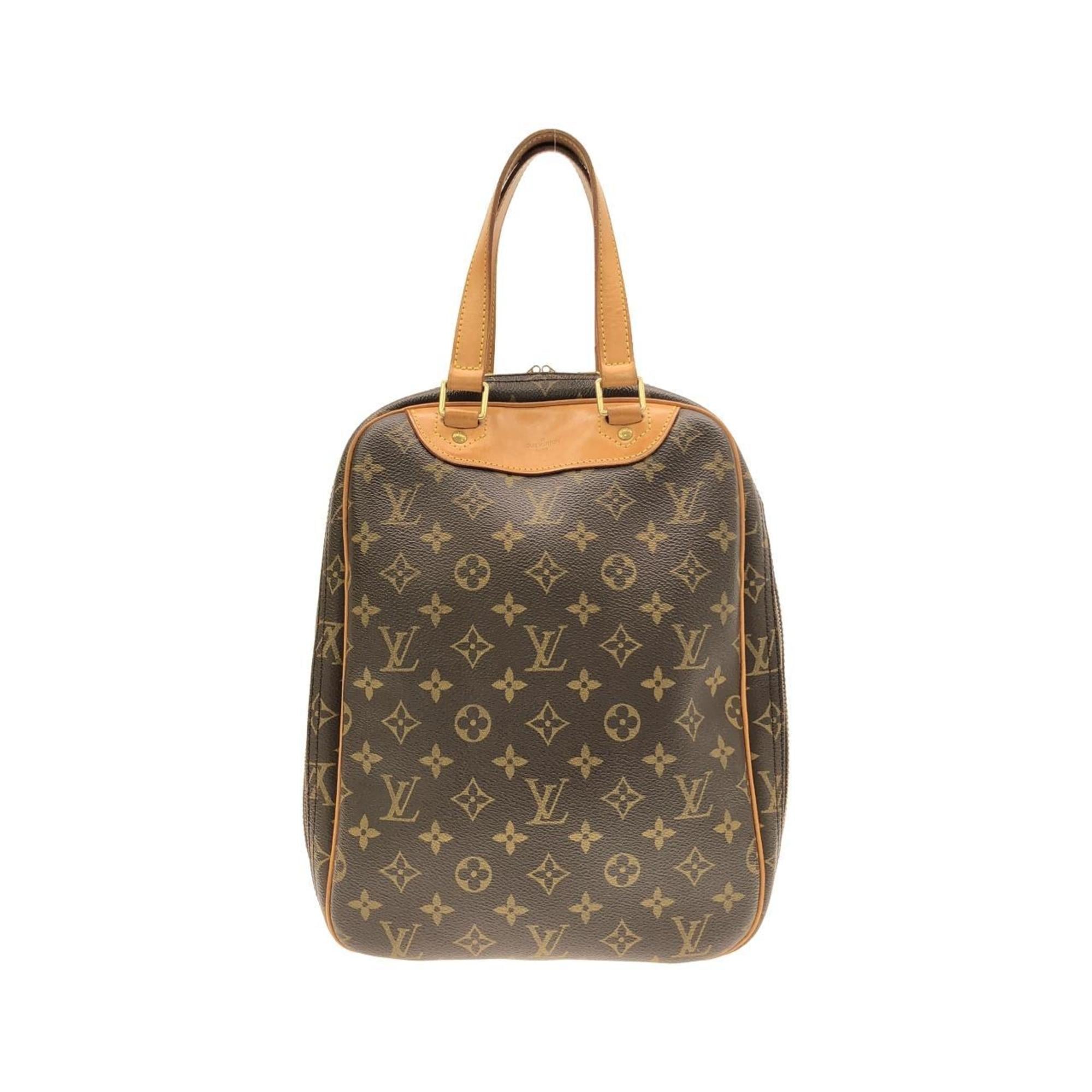 Louis Vuitton Marron Coated Canvas Handbag (Pre-Owned)