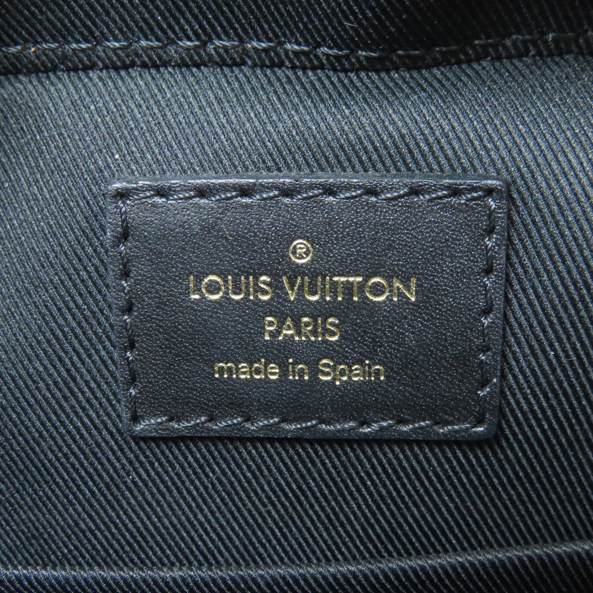 Louis Vuitton Black Monogram Monogram Shoulder Bag (Pre-Owned)