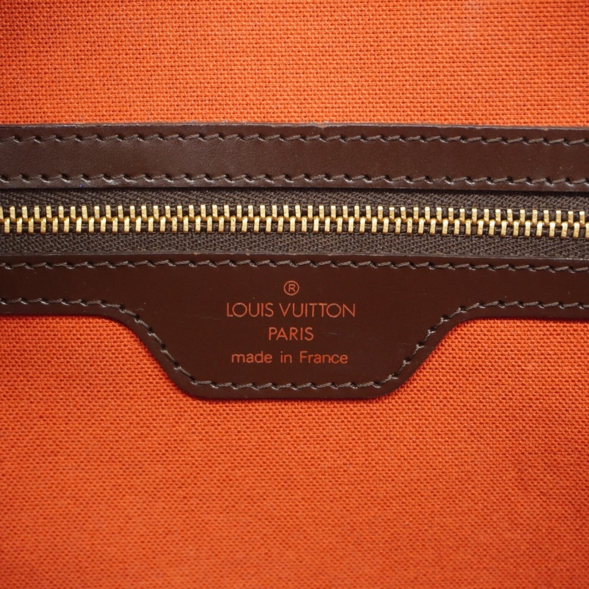 Louis Vuitton Ebene Handbag (Pre-Owned)