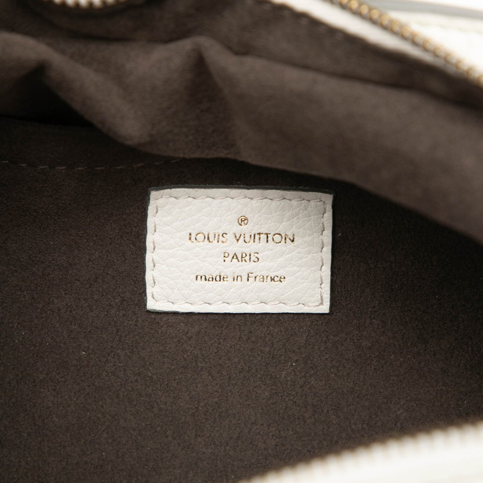 Louis Vuitton Blanc White Leather Shoulder Bag (Pre-Owned)