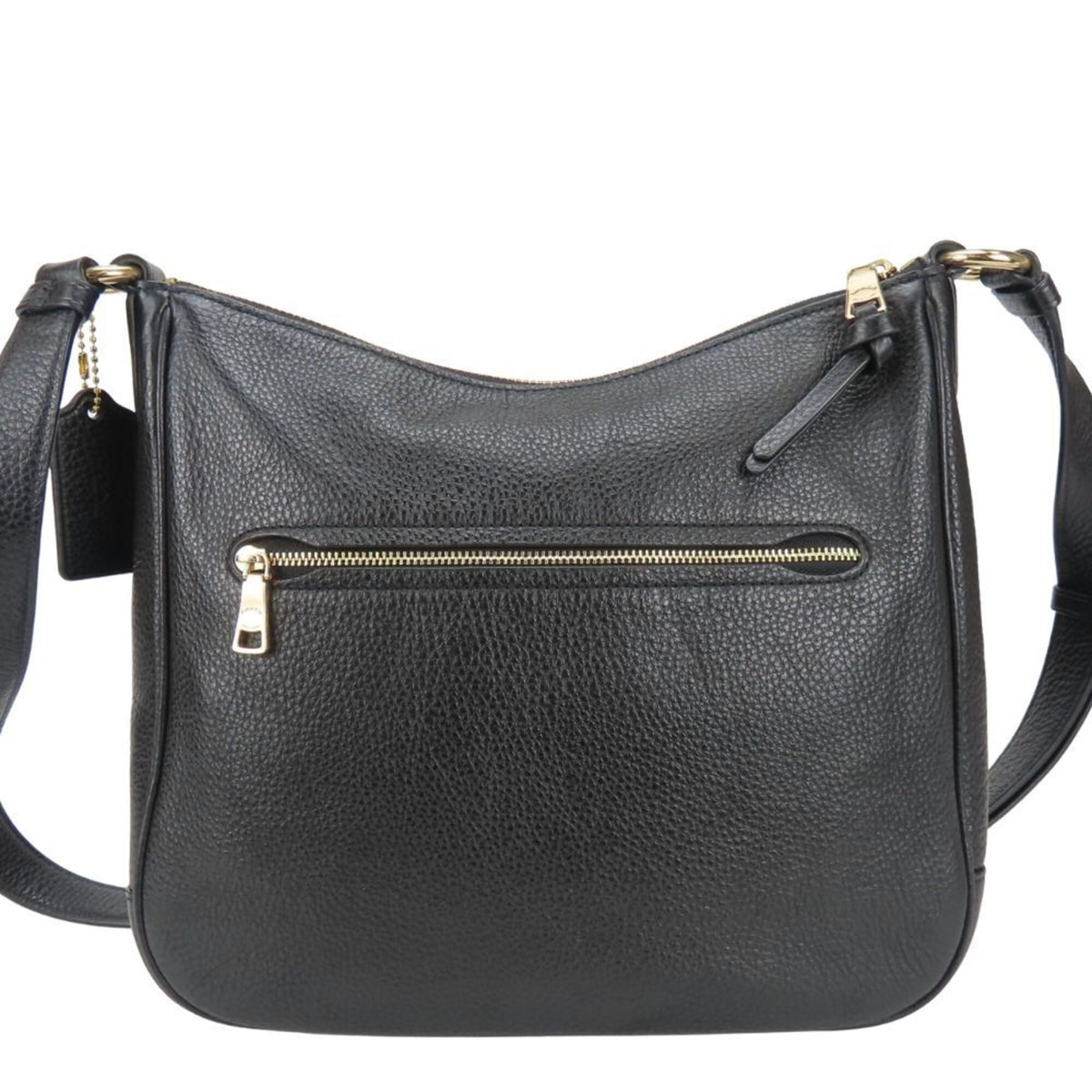 Coach Black Leather Shoulder Bag (Pre-Owned)