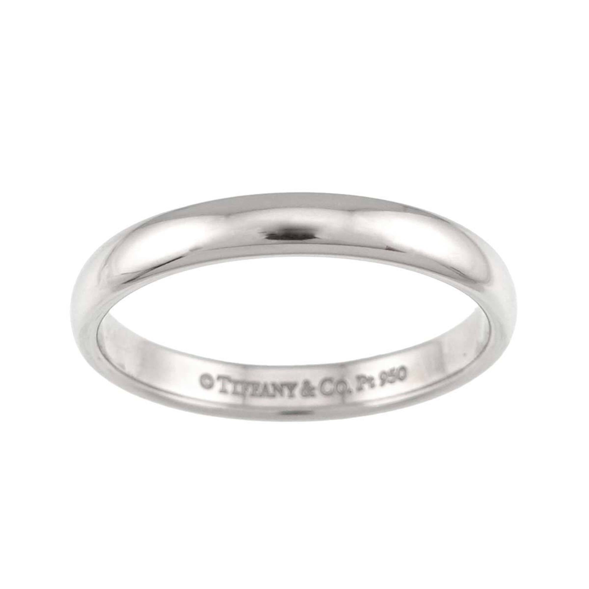 Tiffany Platinum 950 Band Ring (Pre-Owned)