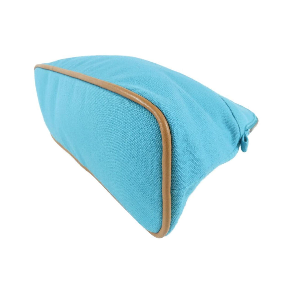 Hermes Blue Canvas Handbag Pouch (Pre-Owned)