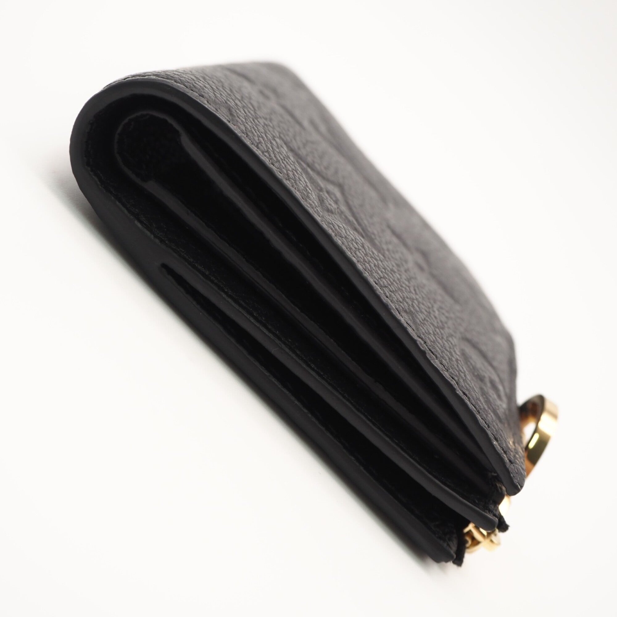 Louis Vuitton Monogram Empreinte Black Noir Wallet (Bi-Fold) (Pre-Owned)