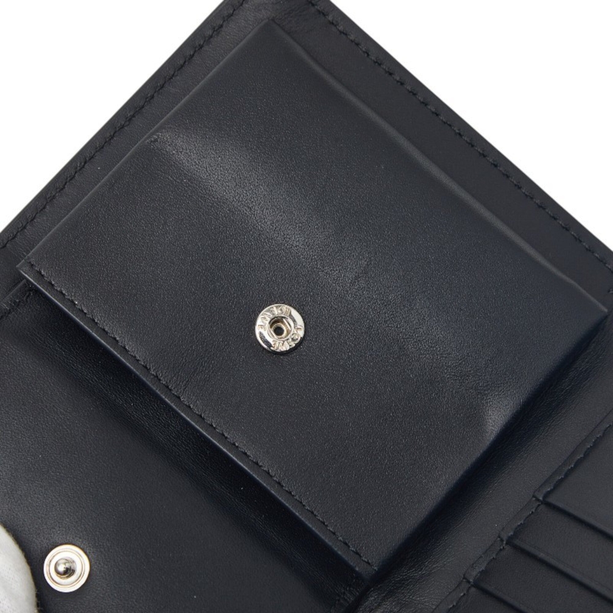 Loewe Black Leather Wallet (Bi-Fold) (Pre-Owned)