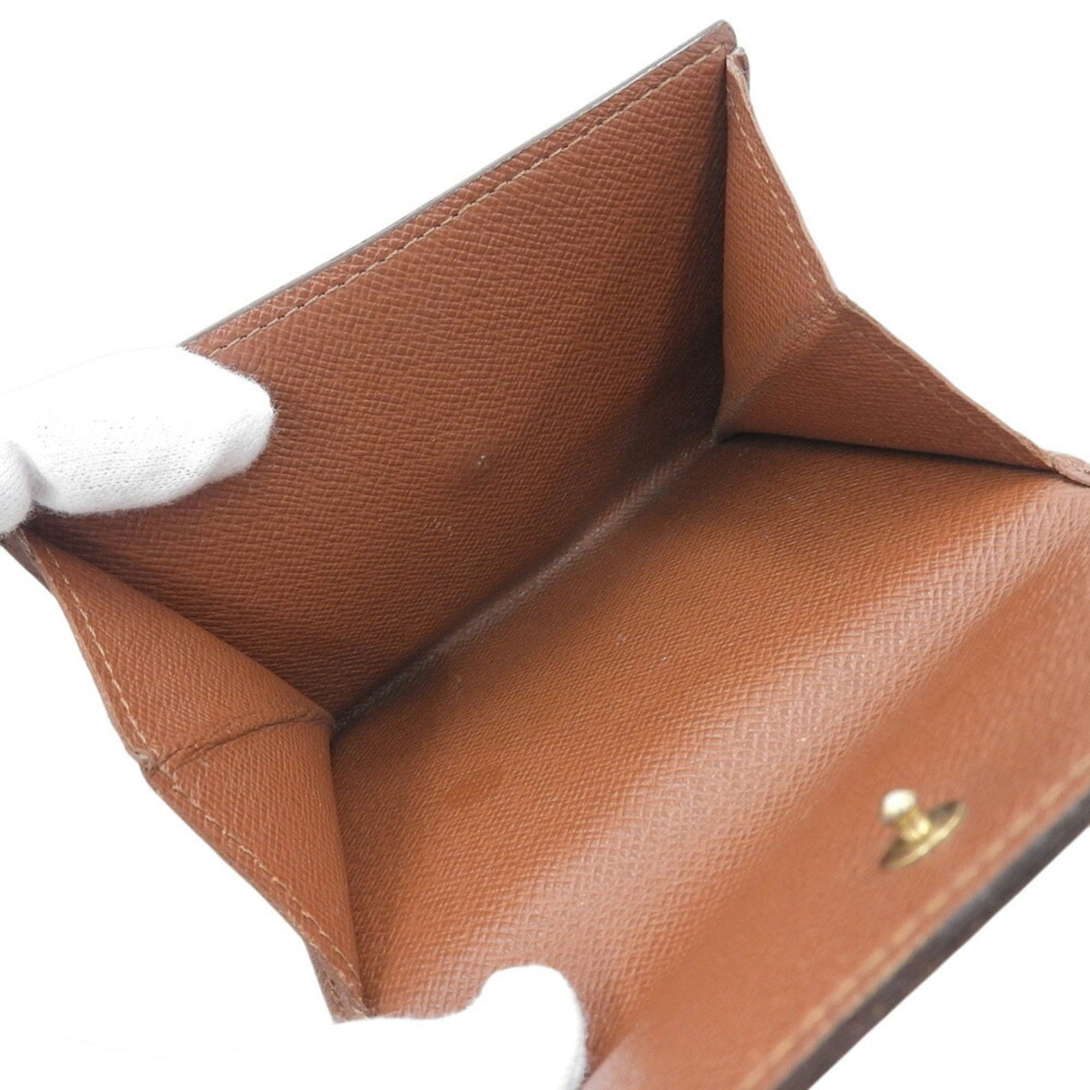 Louis Vuitton Brown Monogram Pvc Wallet (Tri-Fold) (Pre-Owned)