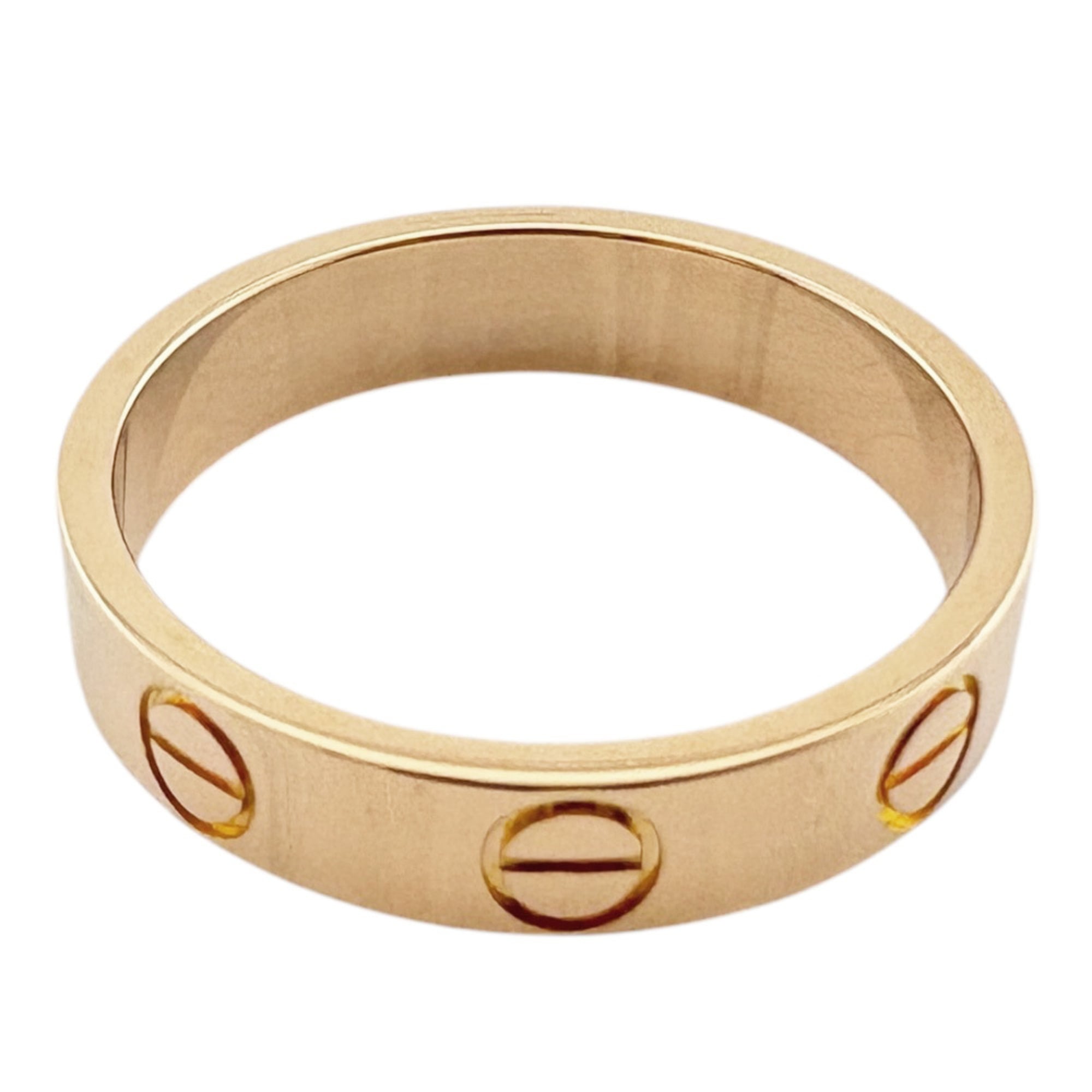 Cartier Pink Gold Pink Gold (18K) Band Ring (Pre-Owned)