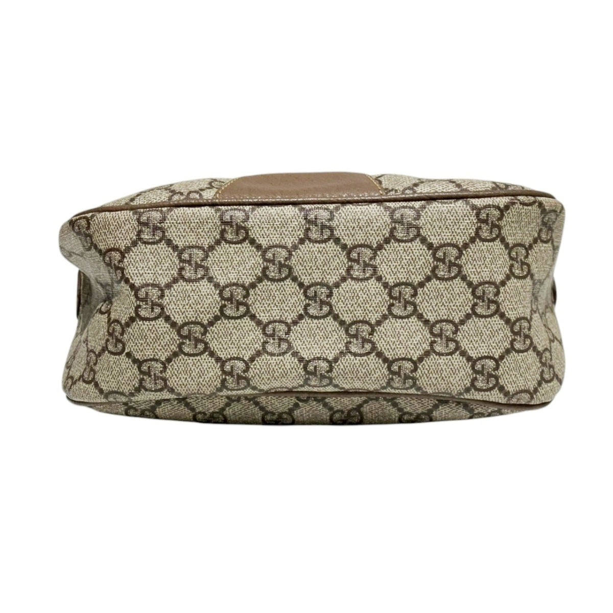 Gucci Beige Pvc Leather Shoulder Bag (Pre-Owned)