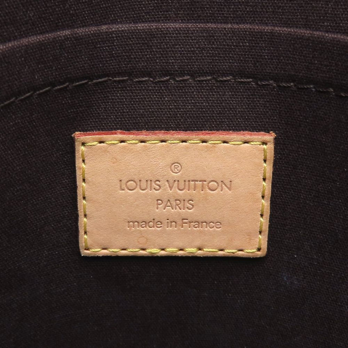Louis Vuitton Amarante Vernis Patent Leather Shoulder Bag (Pre-Owned)
