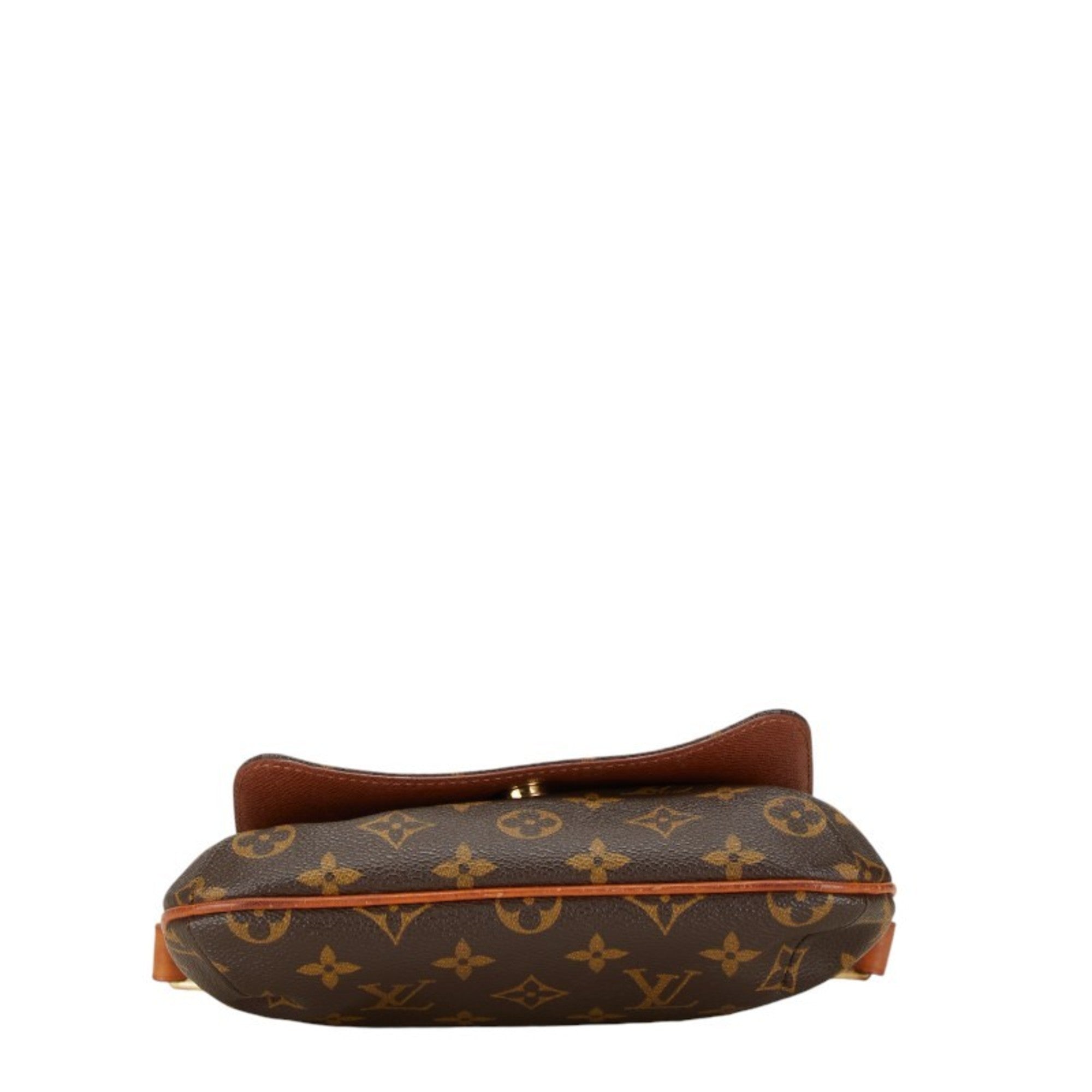 Louis Vuitton Brown Pvc Leather Shoulder Bag (Pre-Owned)