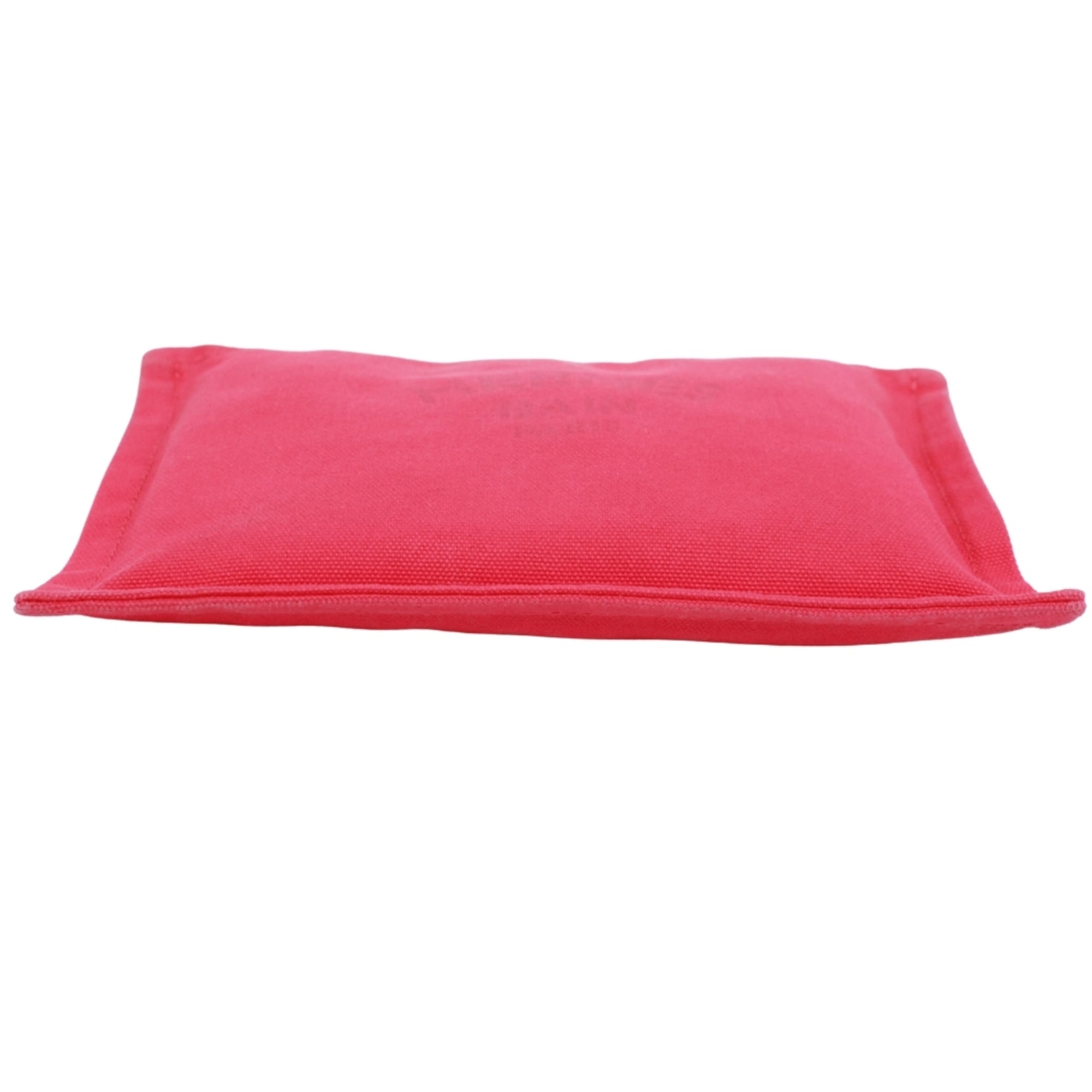 Hermes Pink Canvas Pouch (Pre-Owned)