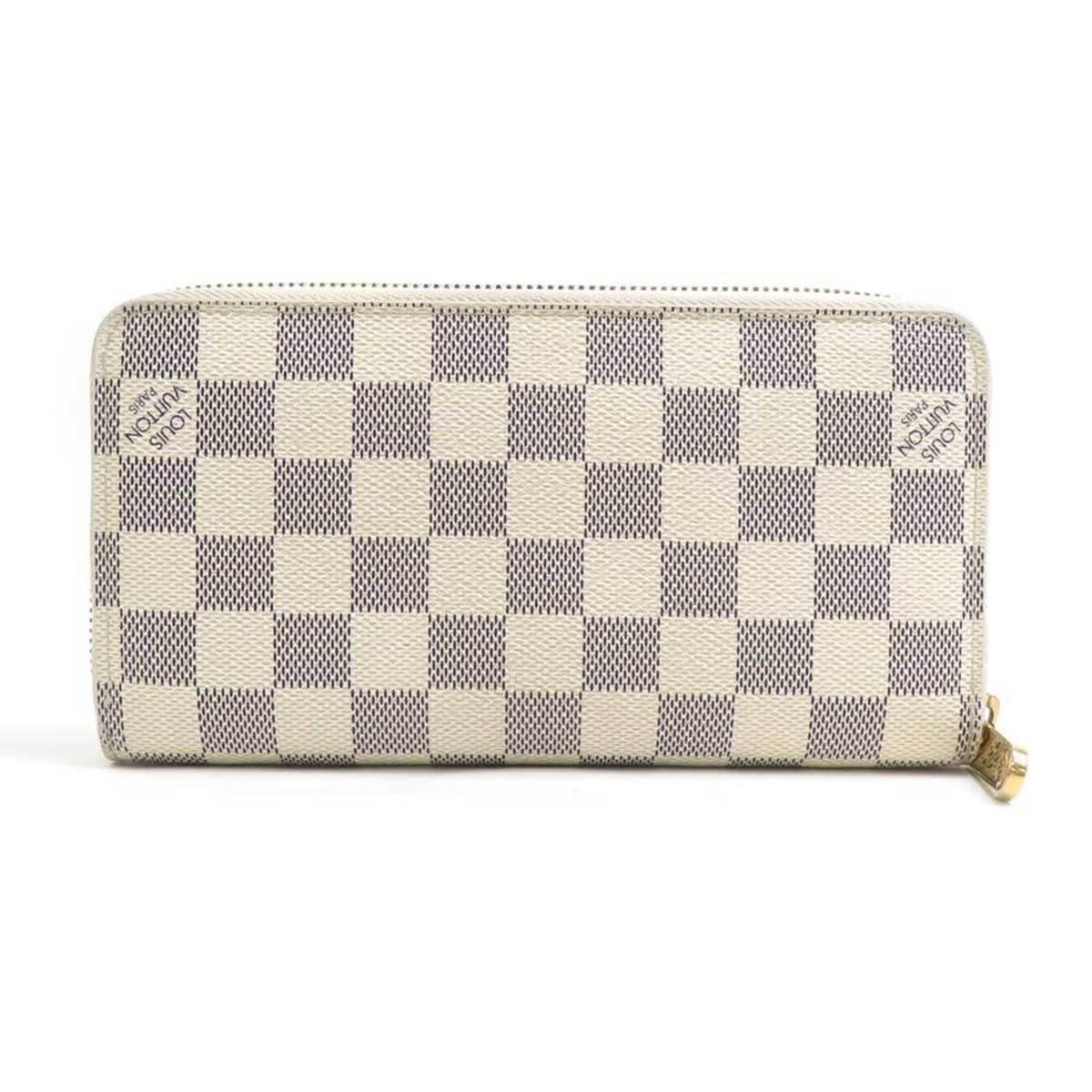 Louis Vuitton Damier Azur Ivory Damier Azur Long Wallet (Bi-Fold) (Pre-Owned)