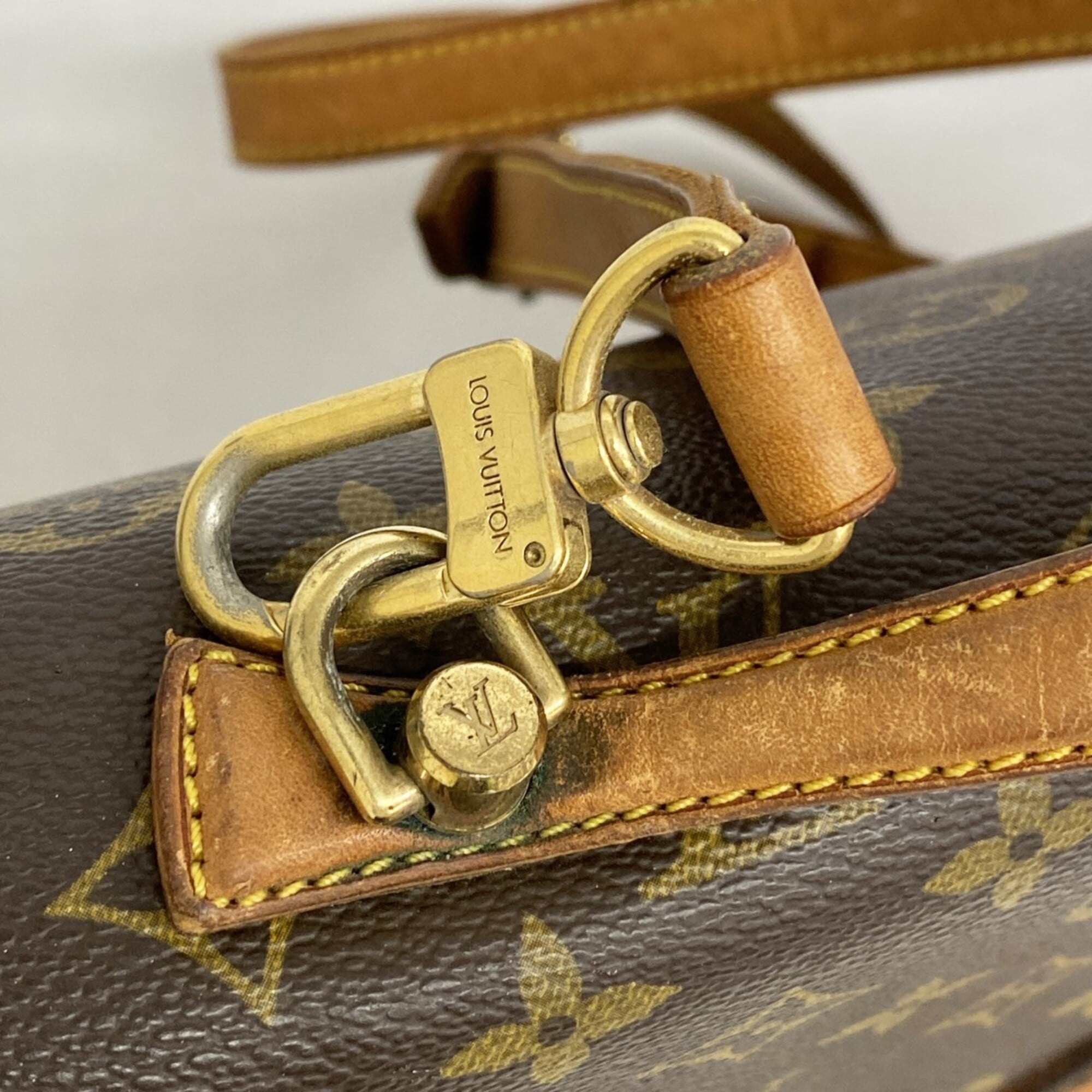 Louis Vuitton Brown Handbag (Pre-Owned)