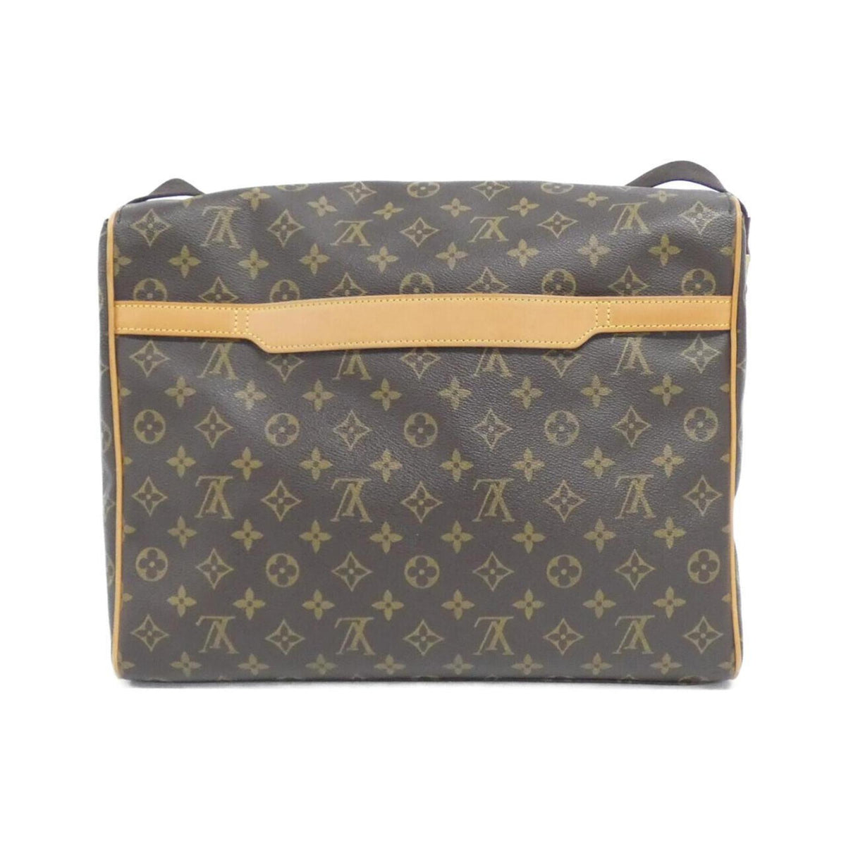 Louis Vuitton Marron Coated Canvas Shoulder Bag (Pre-Owned)
