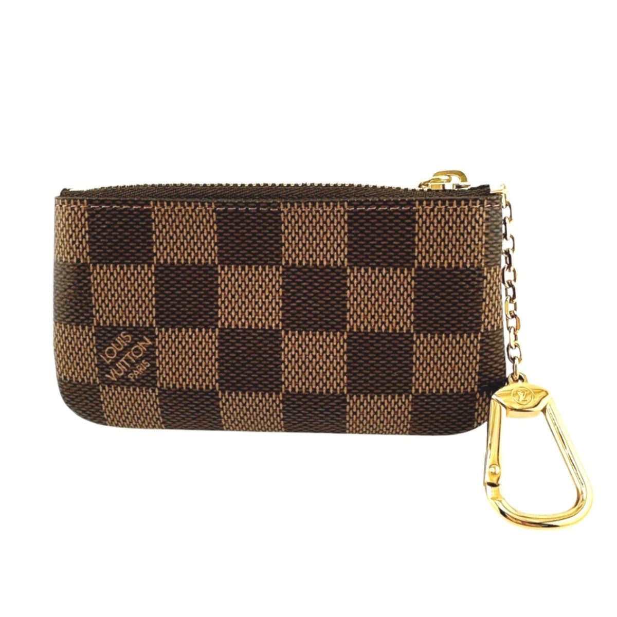 Louis Vuitton Damier Brown Damier Canvas Damier Canvas Coin Purse/Coin Case (Pre-Owned)