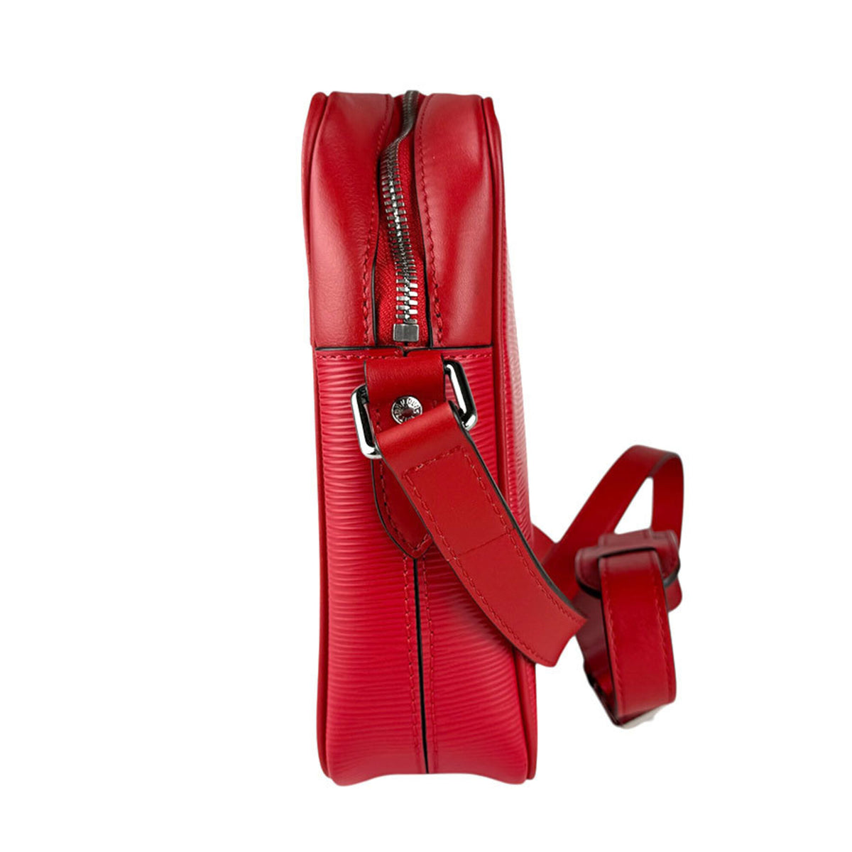 Louis Vuitton Red Color Epi Leather Shoulder Bag (Pre-Owned)