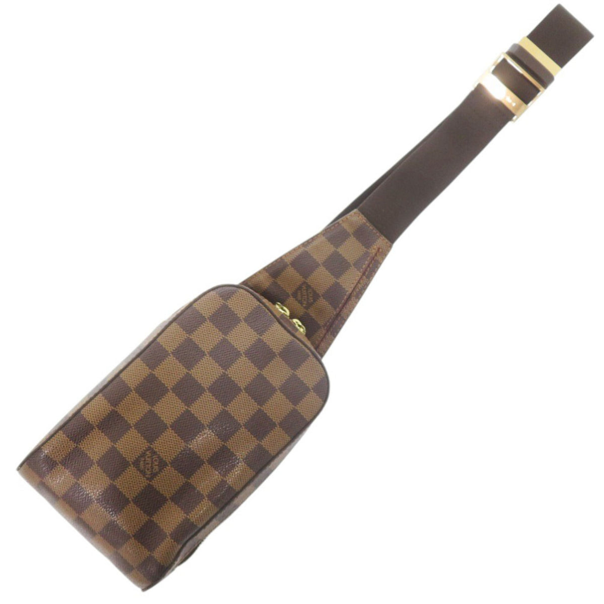 Louis Vuitton Damier Ebene Damier Canvas Sling Bag (Pre-Owned)