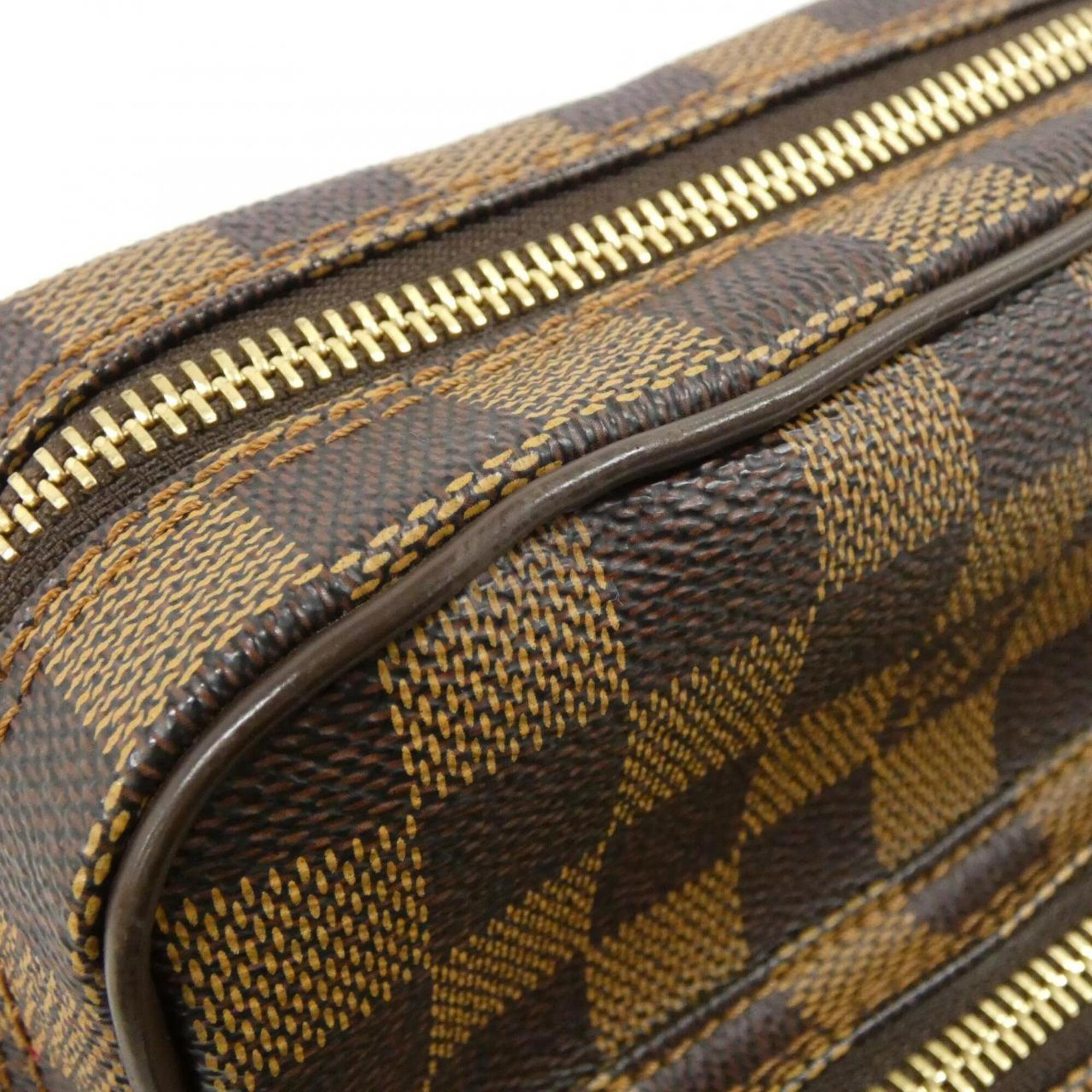 Louis Vuitton Ebene Coated Canvas Shoulder Bag (Pre-Owned)