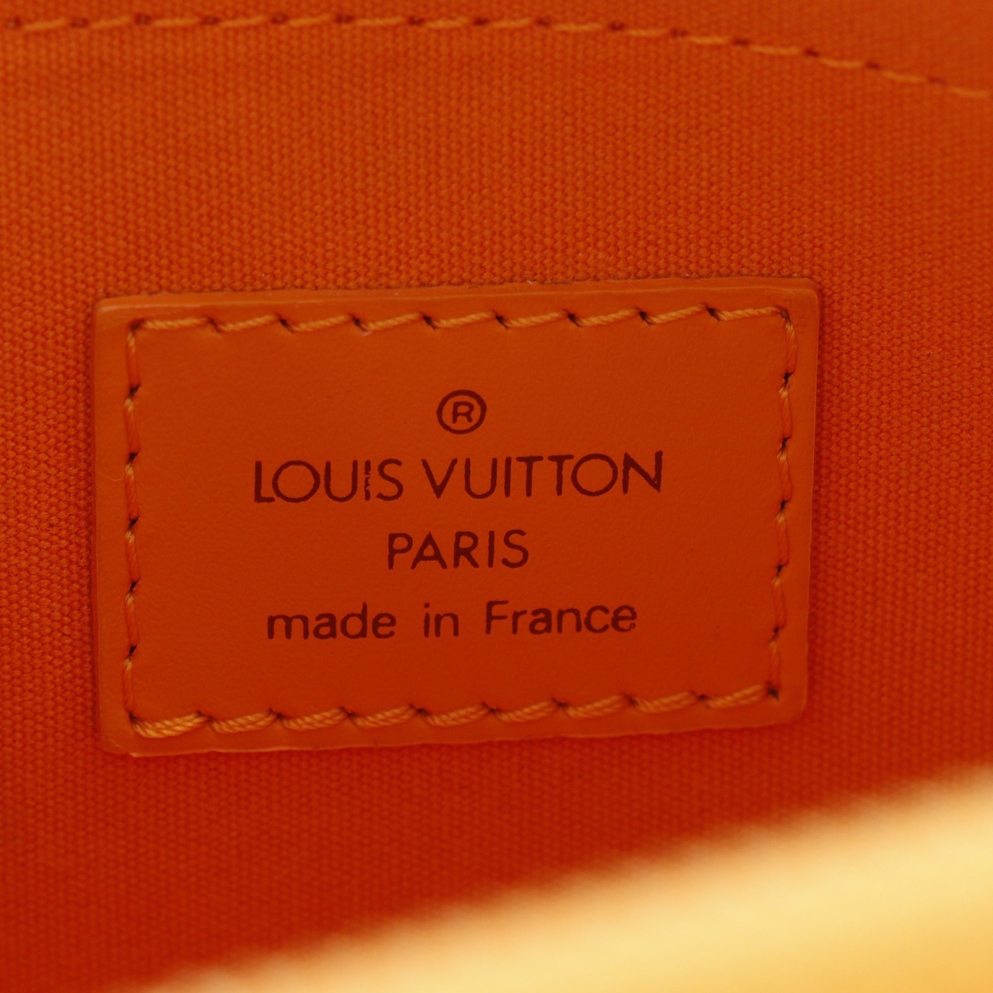 Louis Vuitton Mandarin Orange Epi Leather Handbag (Pre-Owned)