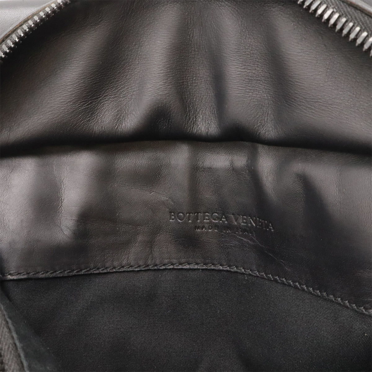Bottega Veneta Black Leather Fanny Pack (Pre-Owned)