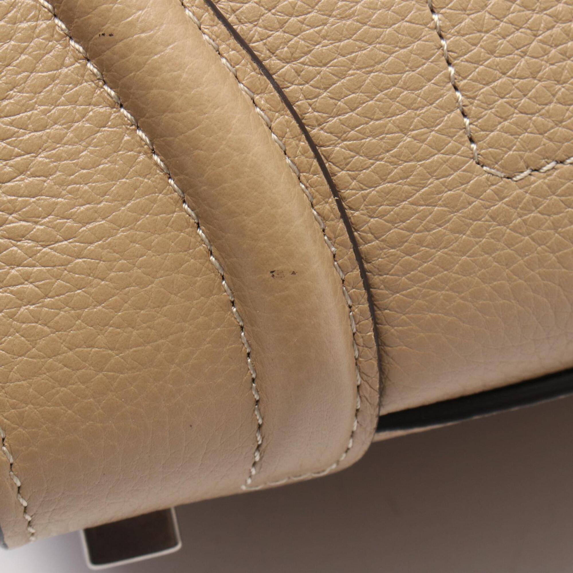 Celine Beige Leather Handbag (Pre-Owned)