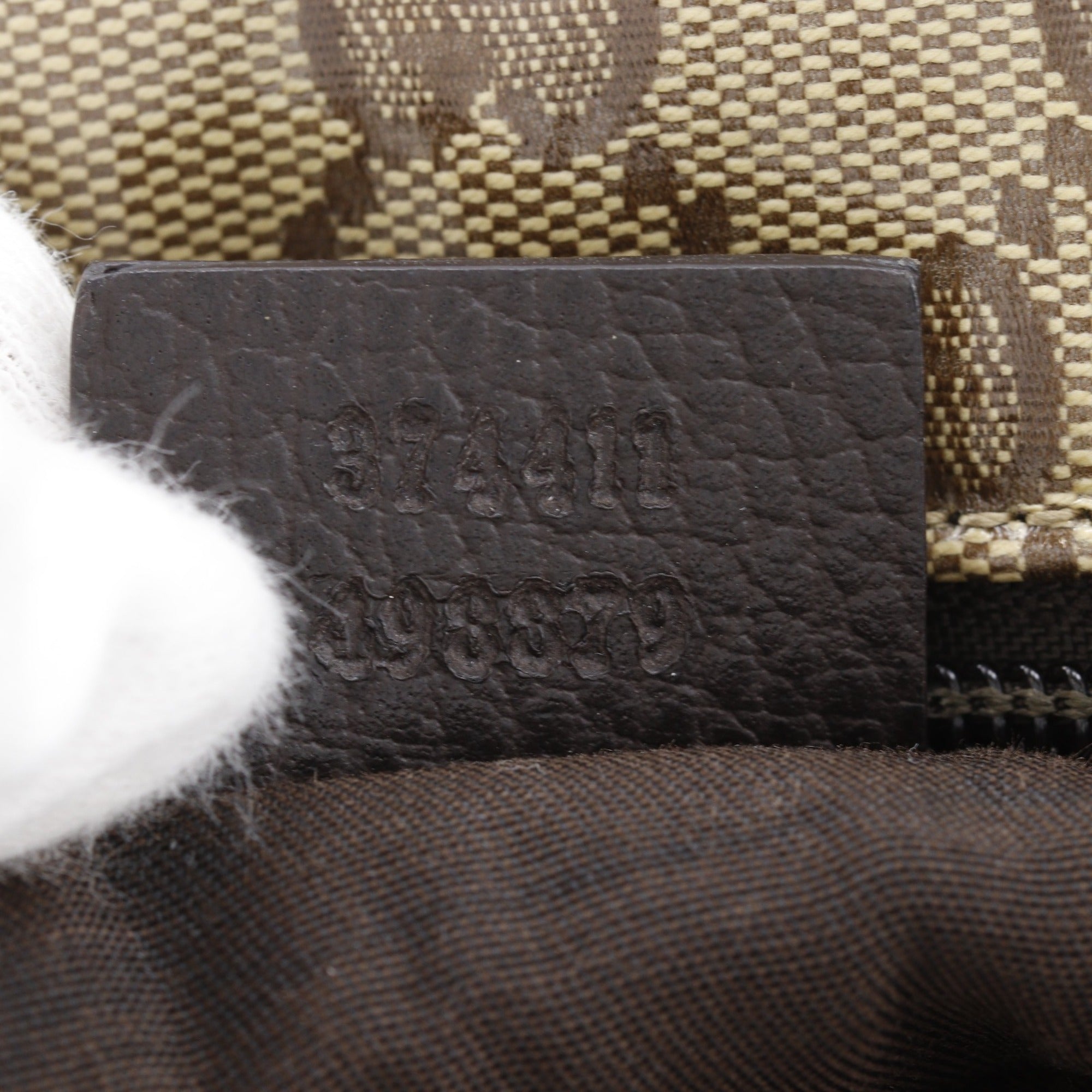 Gucci Gg Crystal Brown Gg Crystal Shoulder Bag (Pre-Owned)