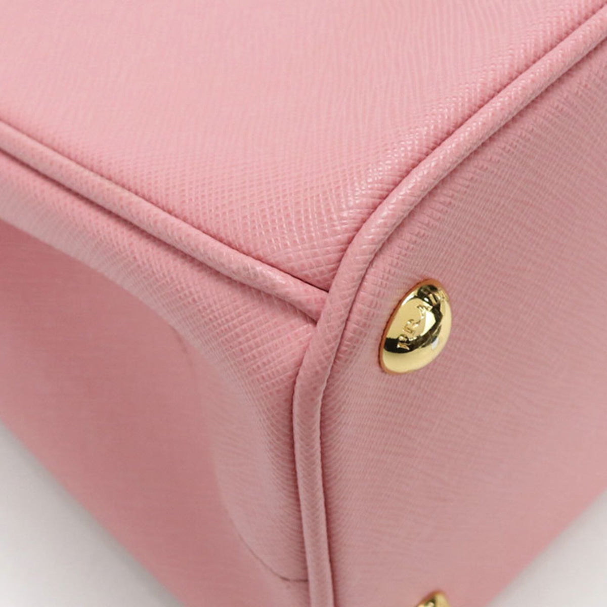 Prada Pink Leather Tote Bag (Pre-Owned)