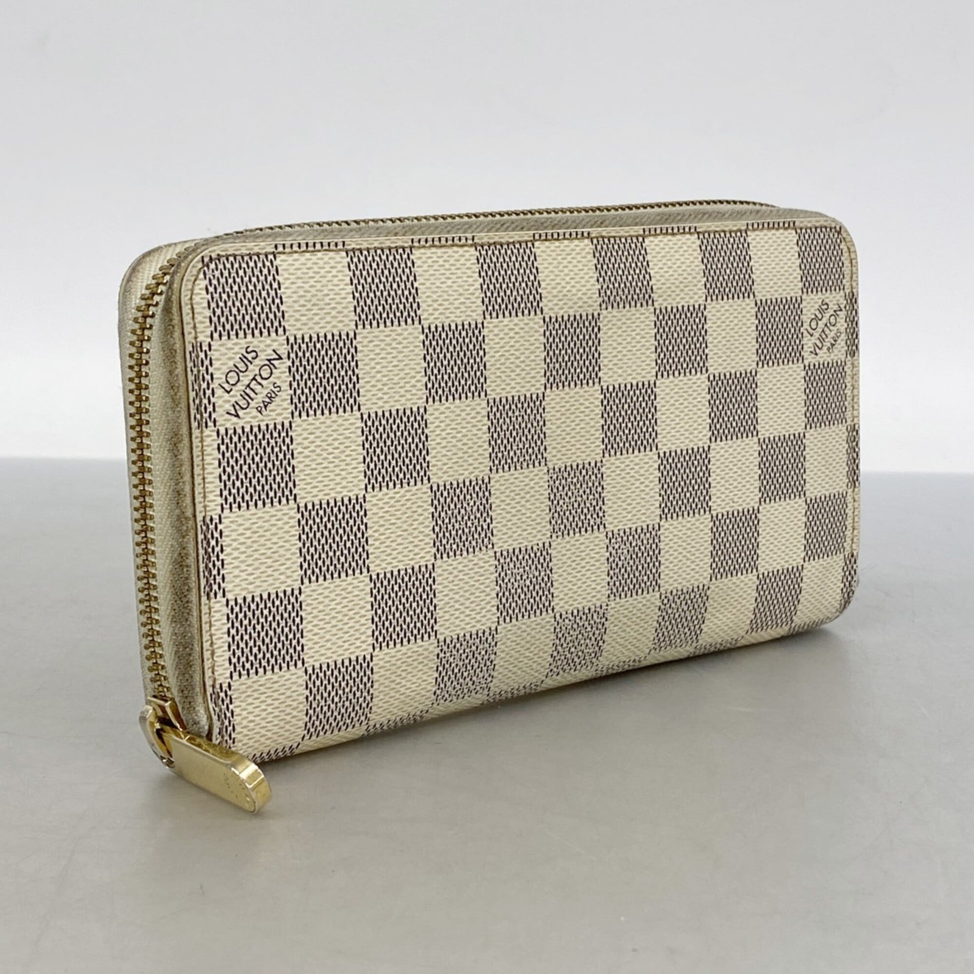 Louis Vuitton White Long Wallet (Bi-Fold) (Pre-Owned)