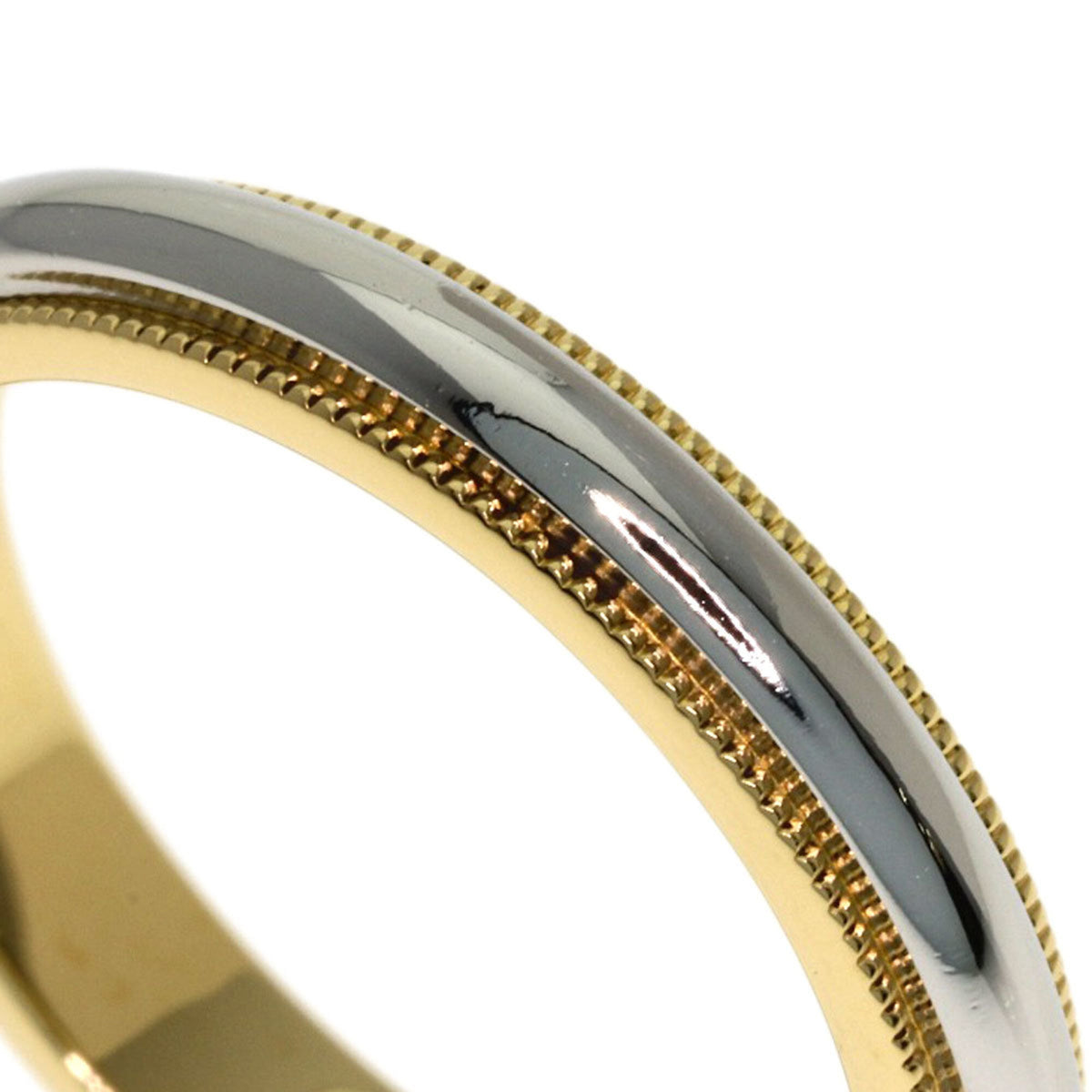 Tiffany Yellow Gold (18K) Platinum 950 Band Ring (Pre-Owned)