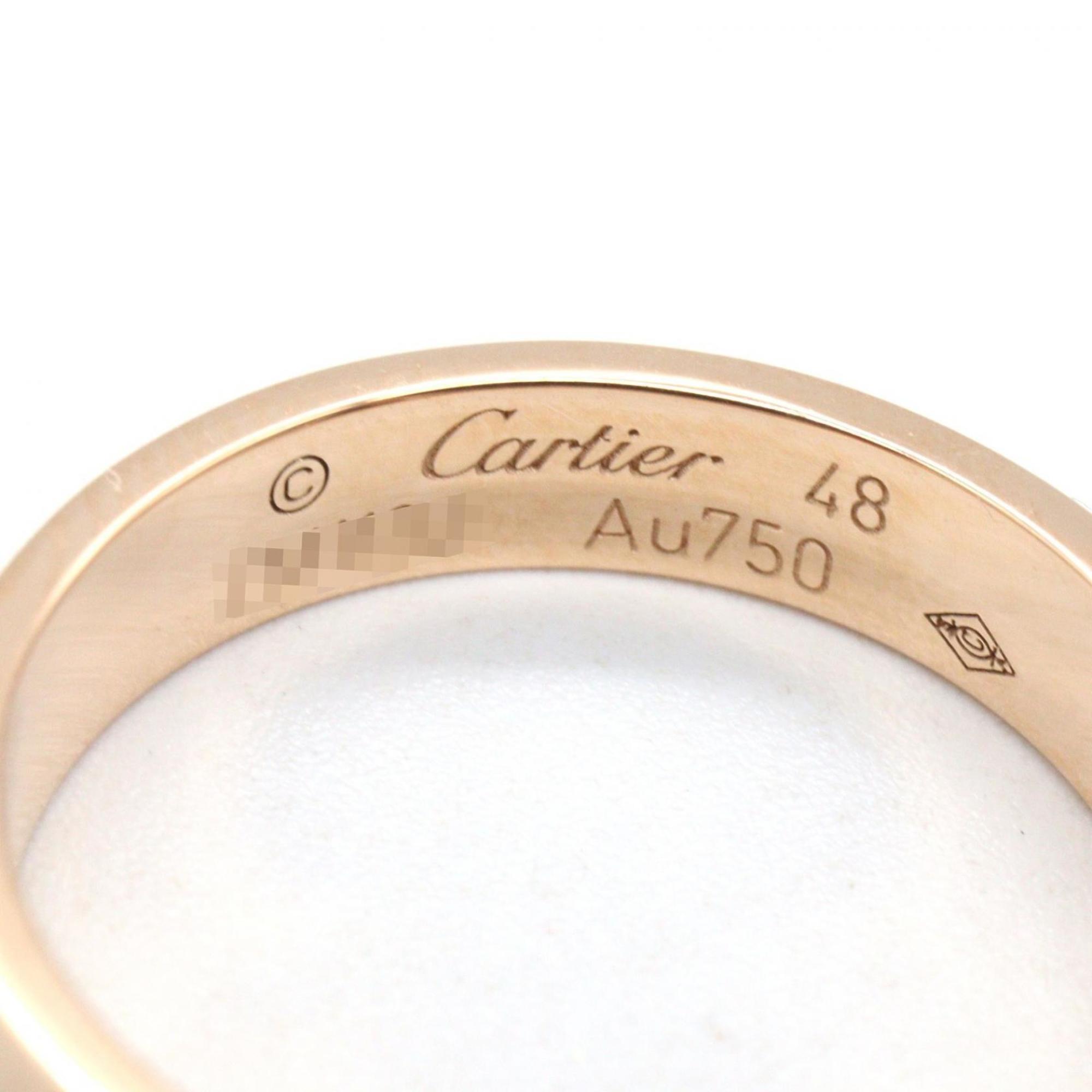 Cartier Gold Pink Gold (18K) Band Ring (Pre-Owned)