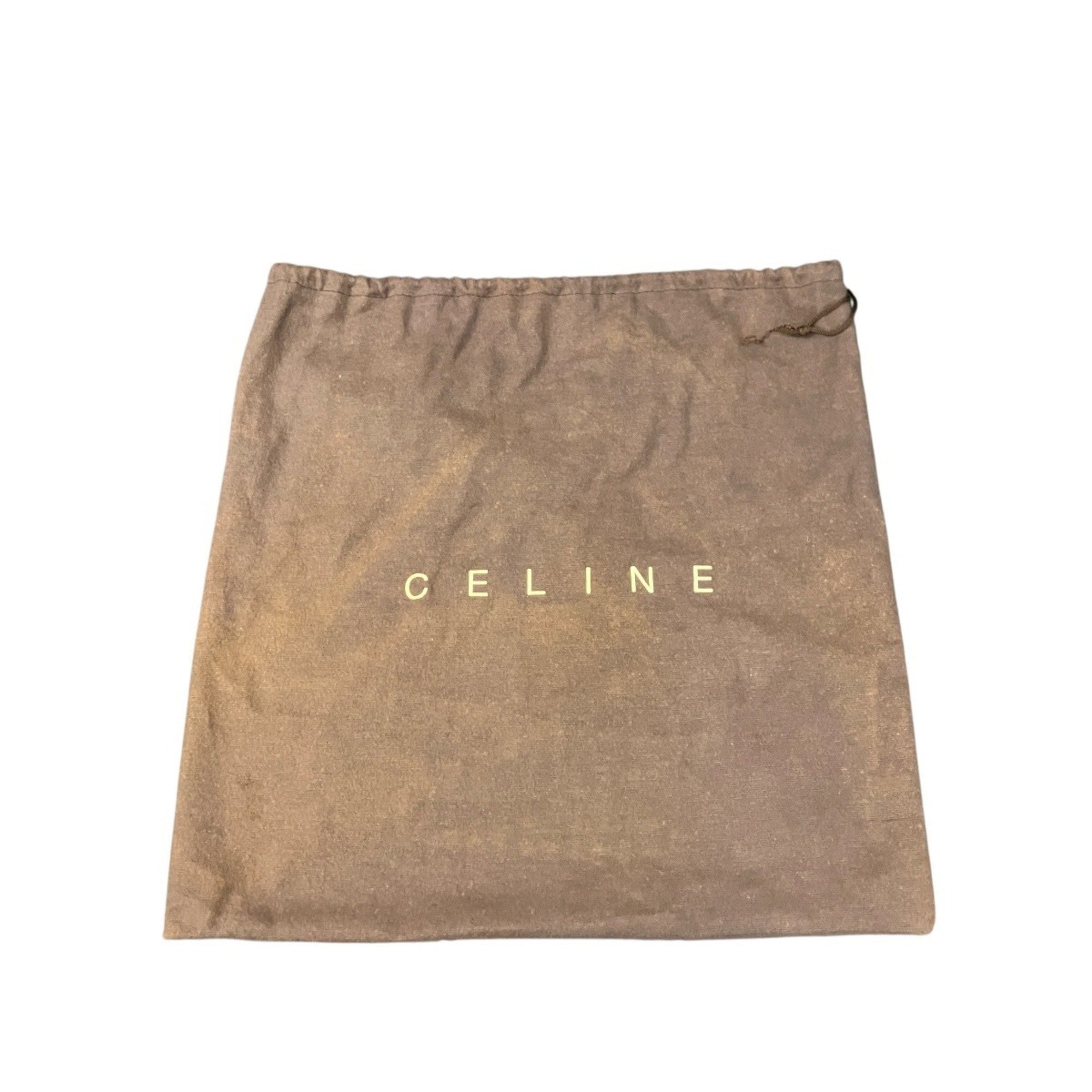 Celine Macadam Brown Pvc Leather Handbag (Pre-Owned)