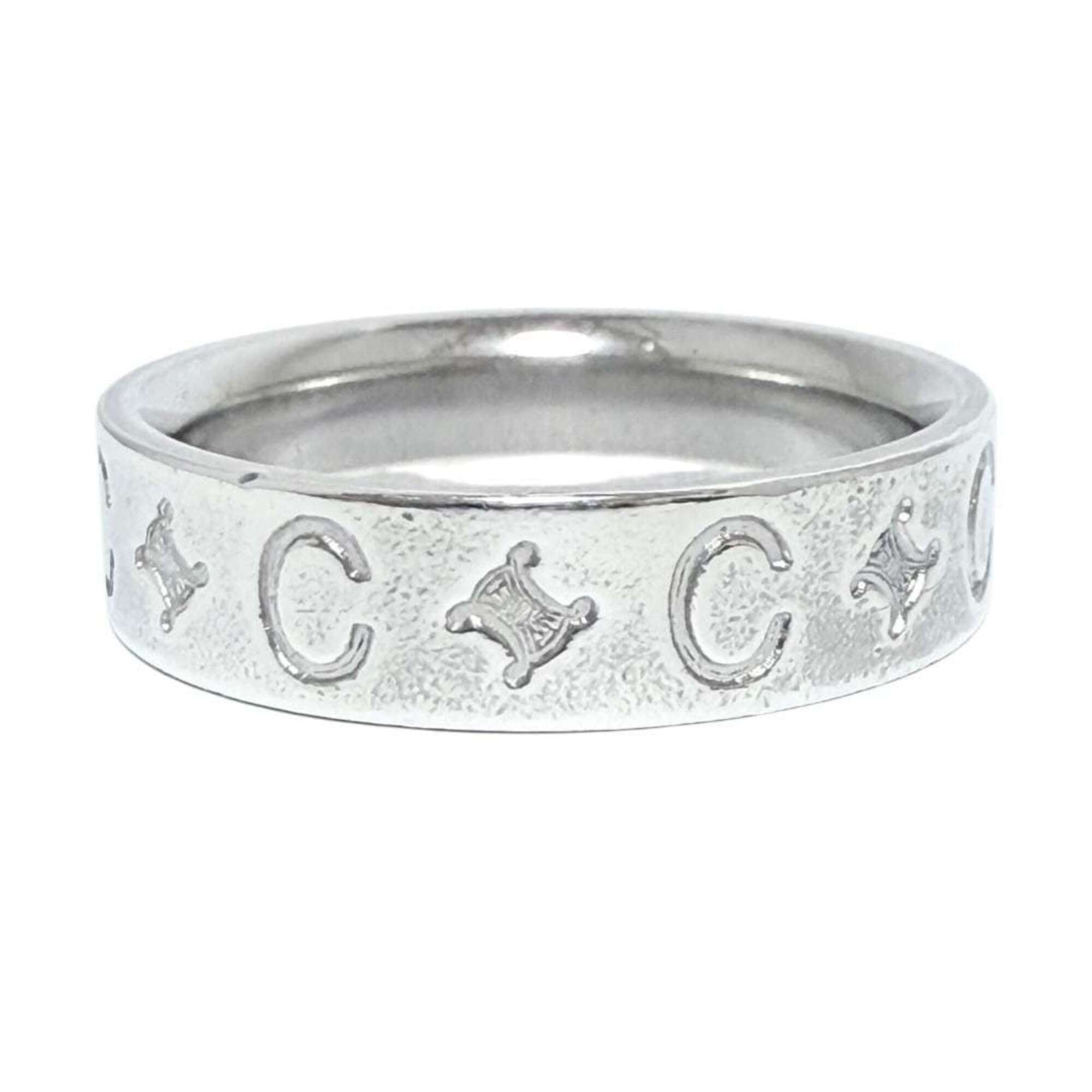 Celine Silver Silver 925 Band Ring (Pre-Owned)