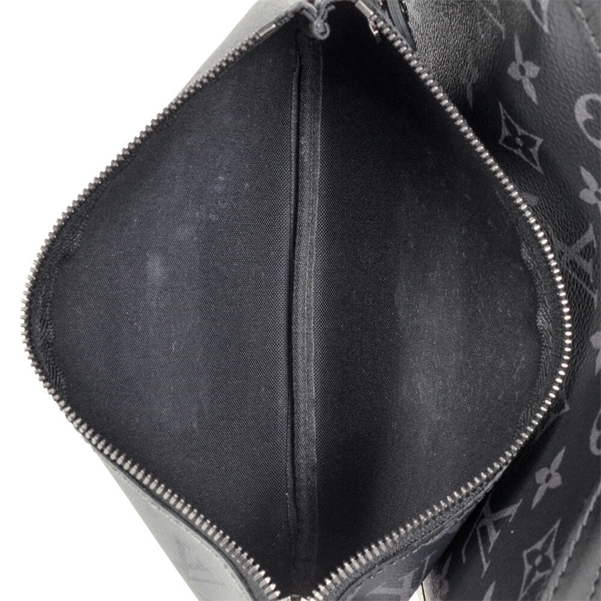 Louis Vuitton Black Monogram Eclipse Shoulder Bag (Pre-Owned)