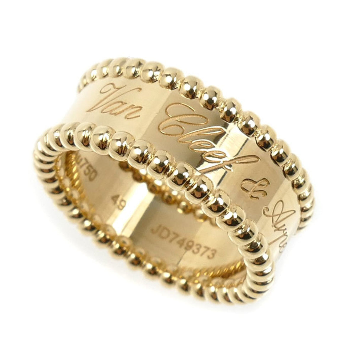 Van Cleef & Arpels Yellow Gold (18K) Band Ring (Pre-Owned)