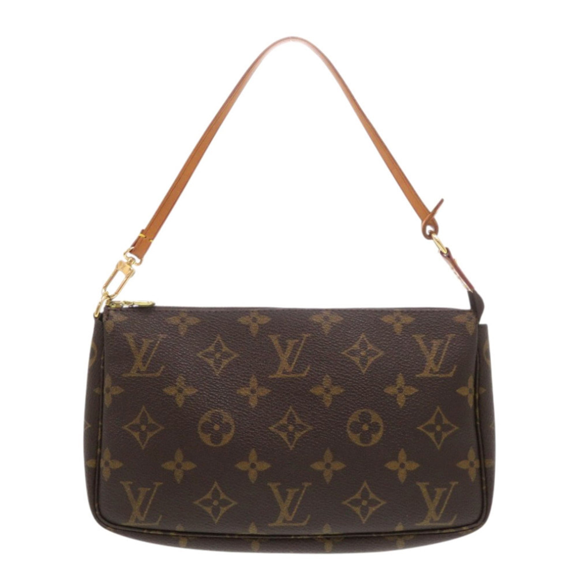 Louis Vuitton Brown Monogram Pochette Pouch (Pre-Owned)