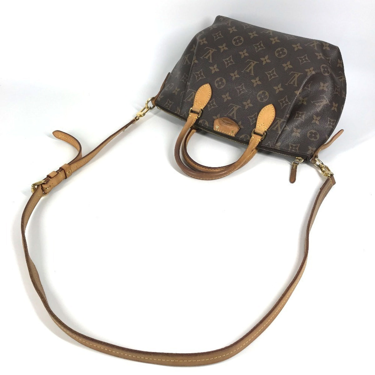 Louis Vuitton Brown Monogram Monogram Handbag Shoulder Bag Tote Bag (Pre-Owned)