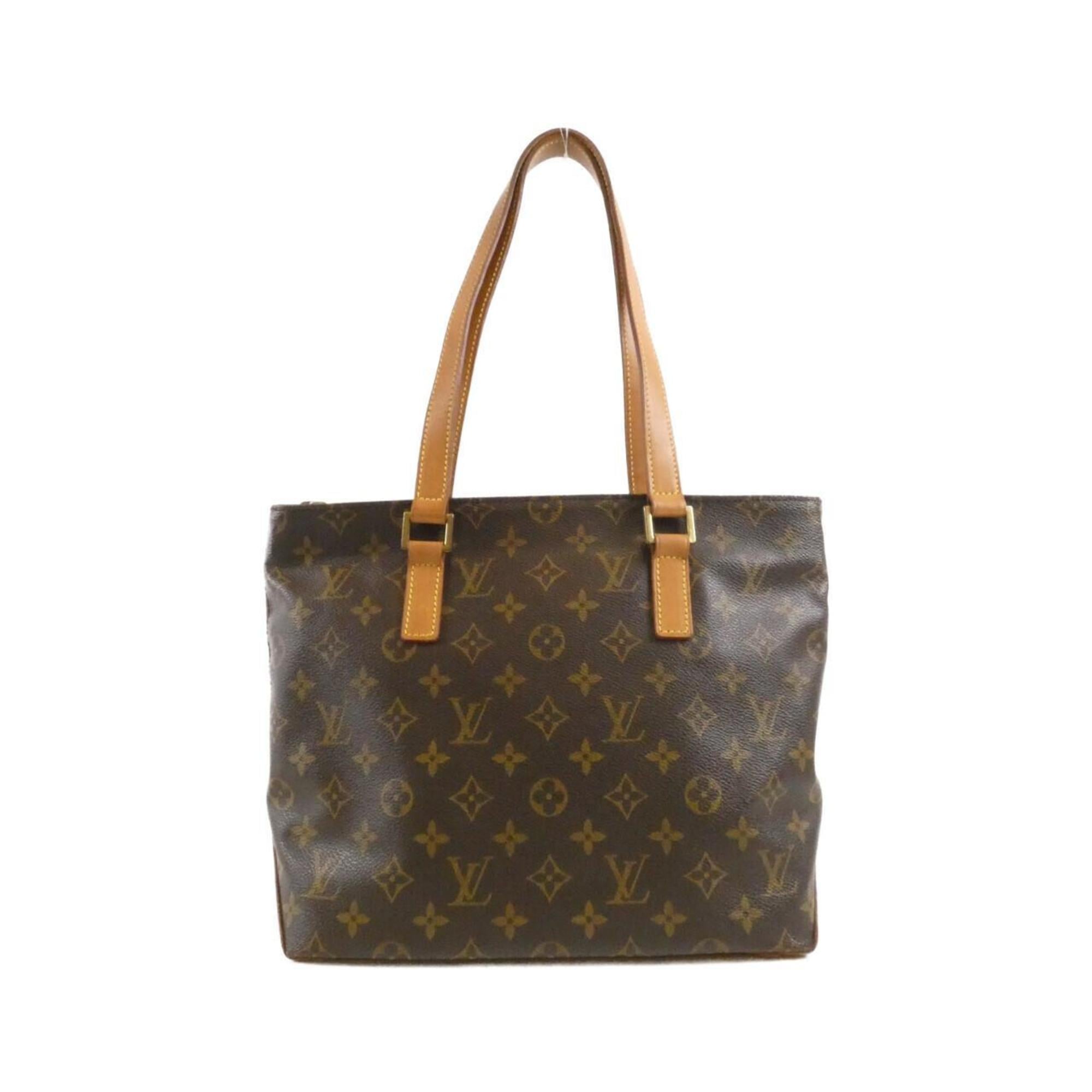 Louis Vuitton Brown Coated Canvas Handbag (Pre-Owned)