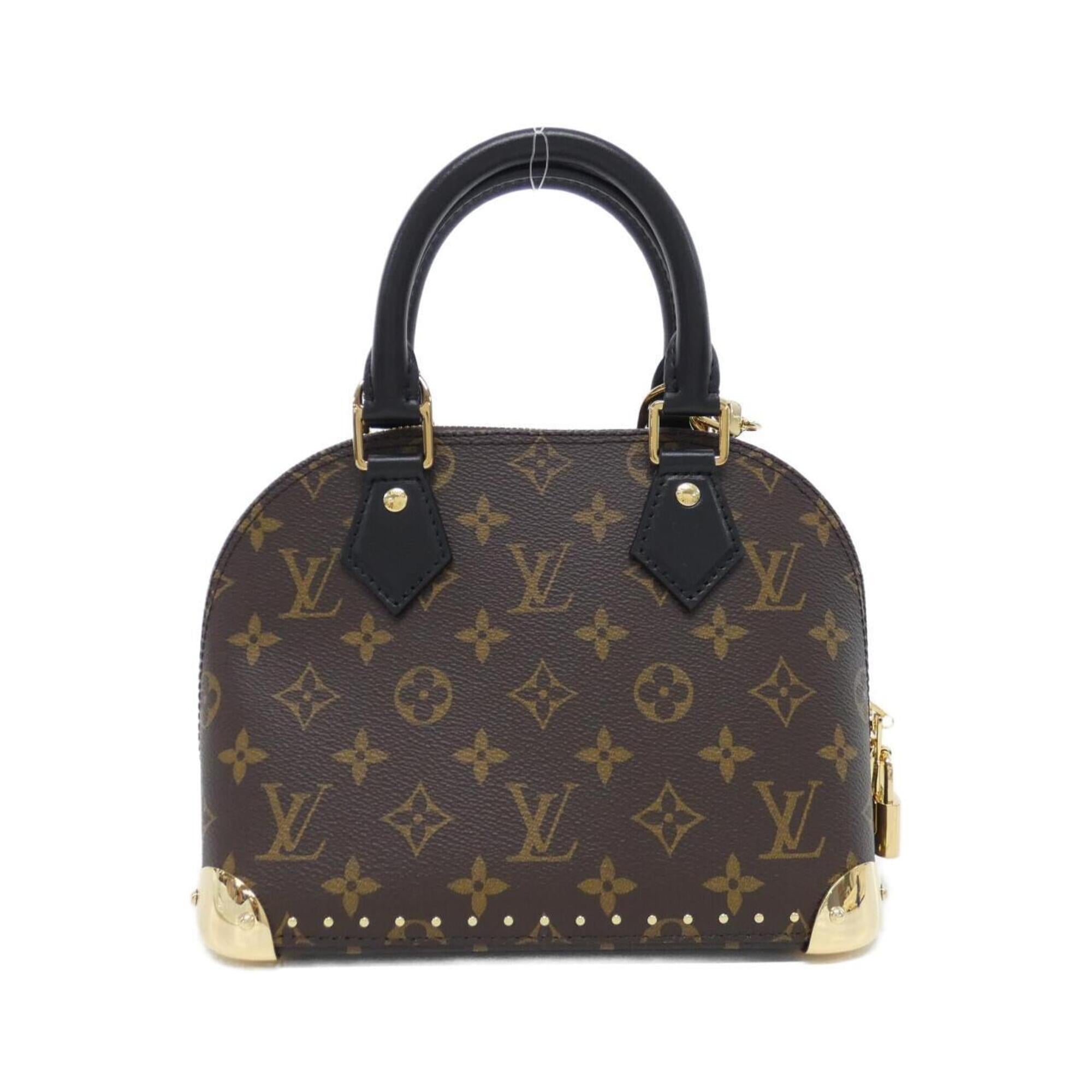 Louis Vuitton Monogram Marron Coated Canvas Handbag (Pre-Owned)