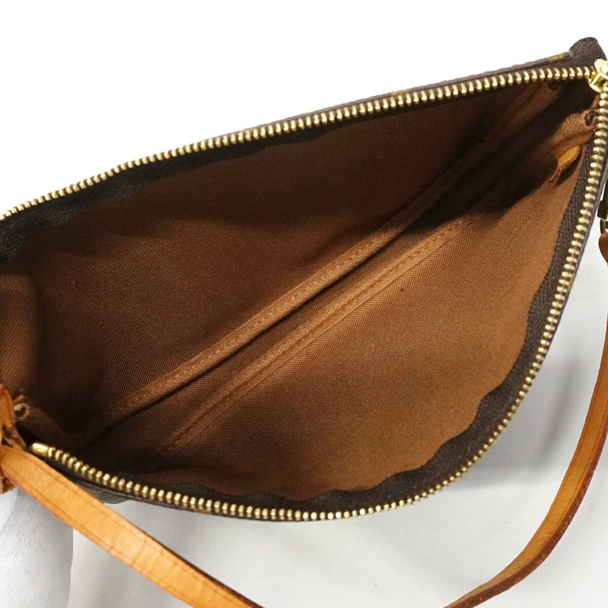 Louis Vuitton Brown Pouch (Pre-Owned)