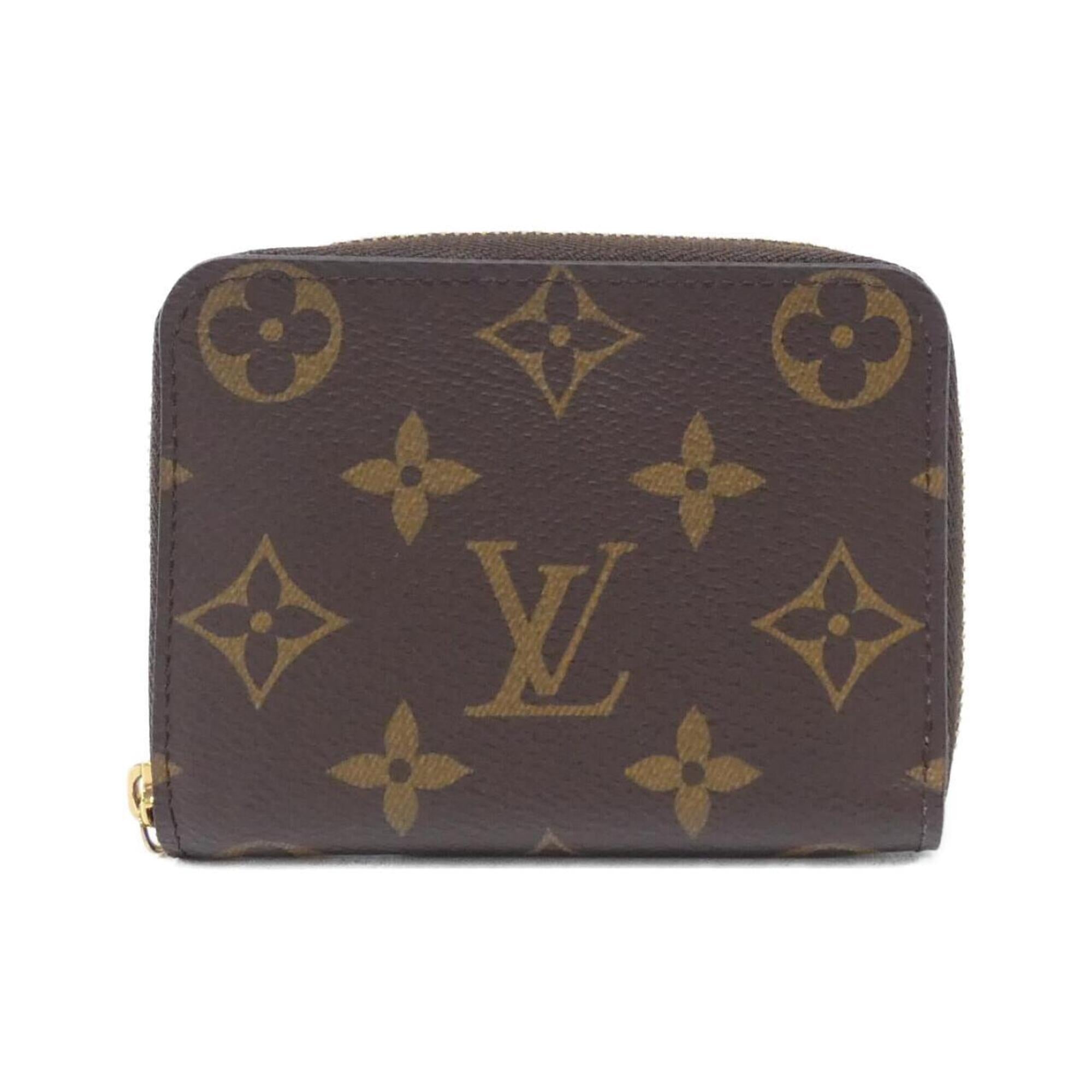 Louis Vuitton Marron Coated Canvas Coin Purse/Coin Case (Pre-Owned)