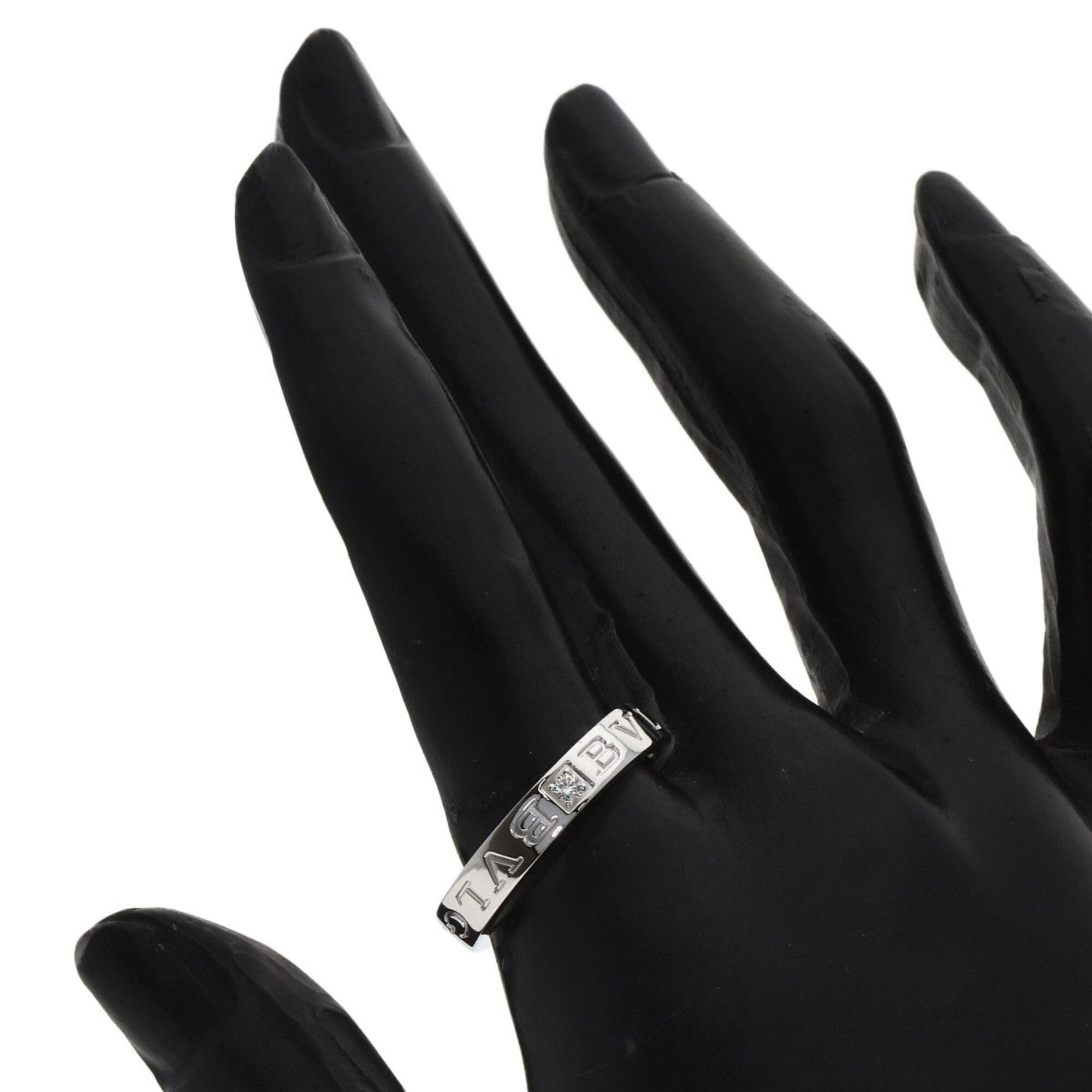 Bvlgari White Gold (18K) Band Ring (Pre-Owned)