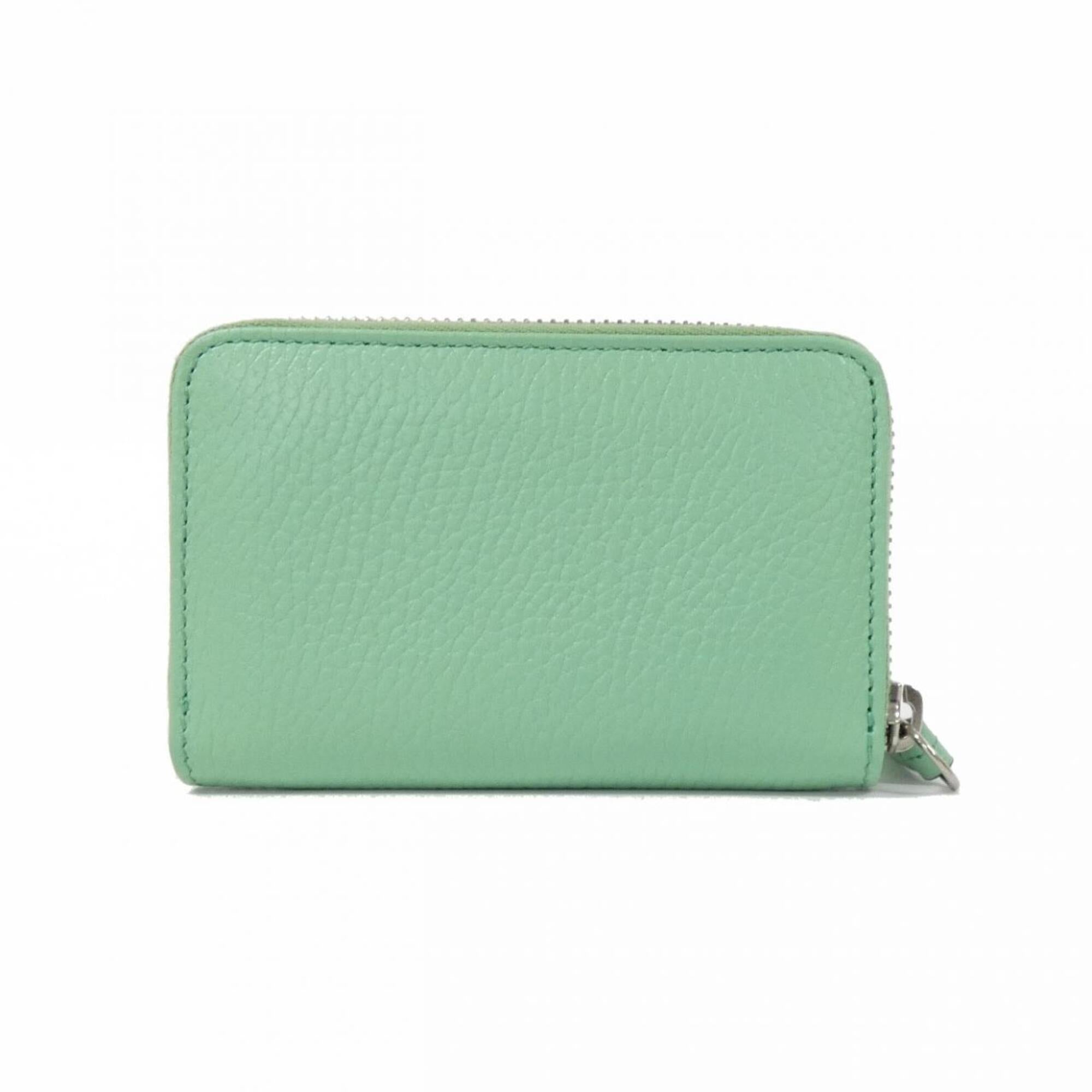 Gucci Green Leather Coin Purse/Coin Case (Pre-Owned)