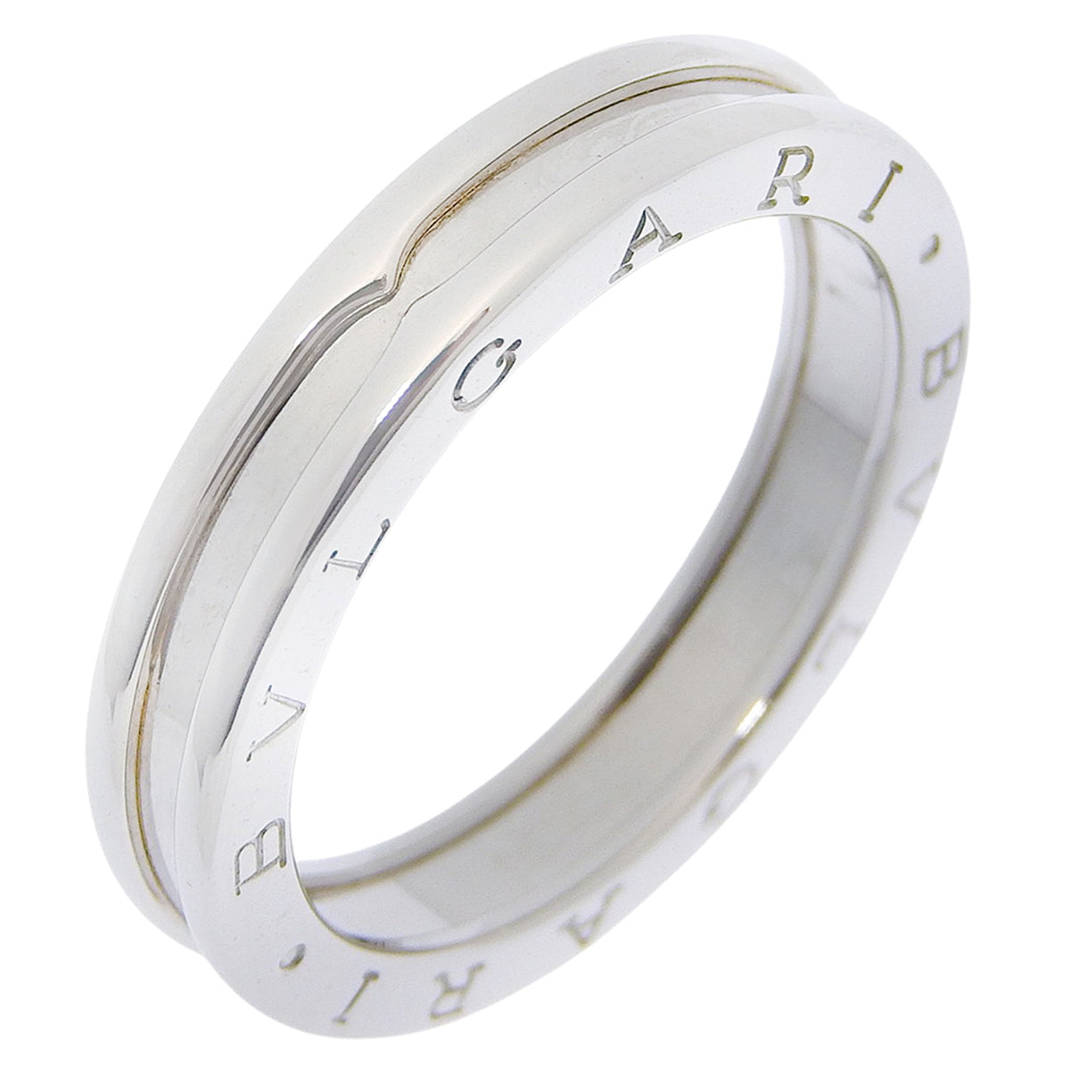 Bvlgari White Gold (18K) Band Ring (Pre-Owned)