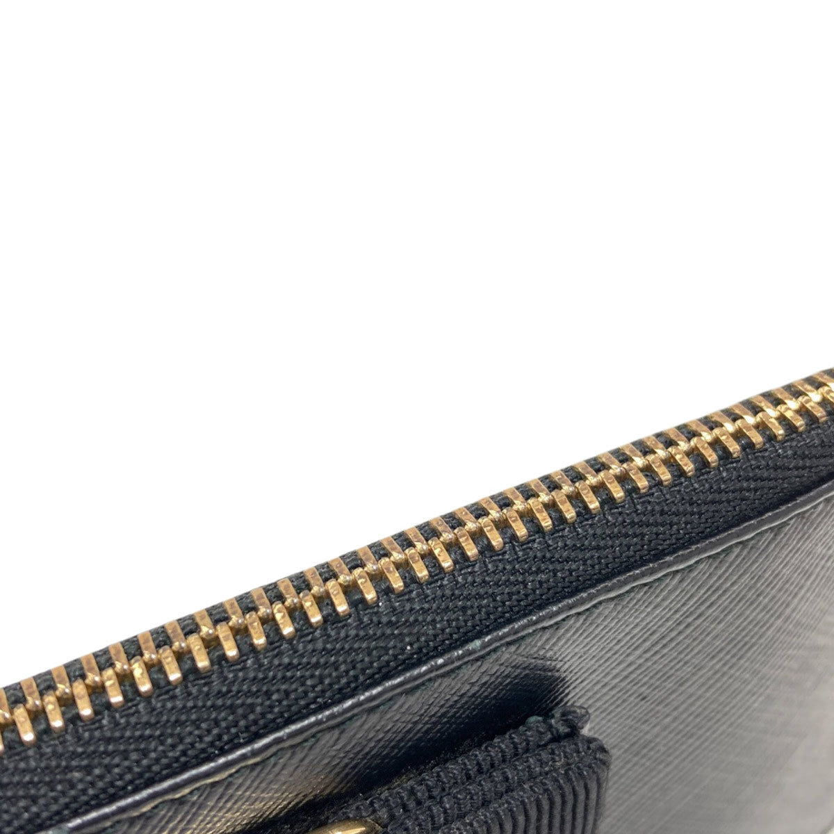 Salvatore Ferragamo Black Leather Coin Purse/Coin Case (Pre-Owned)